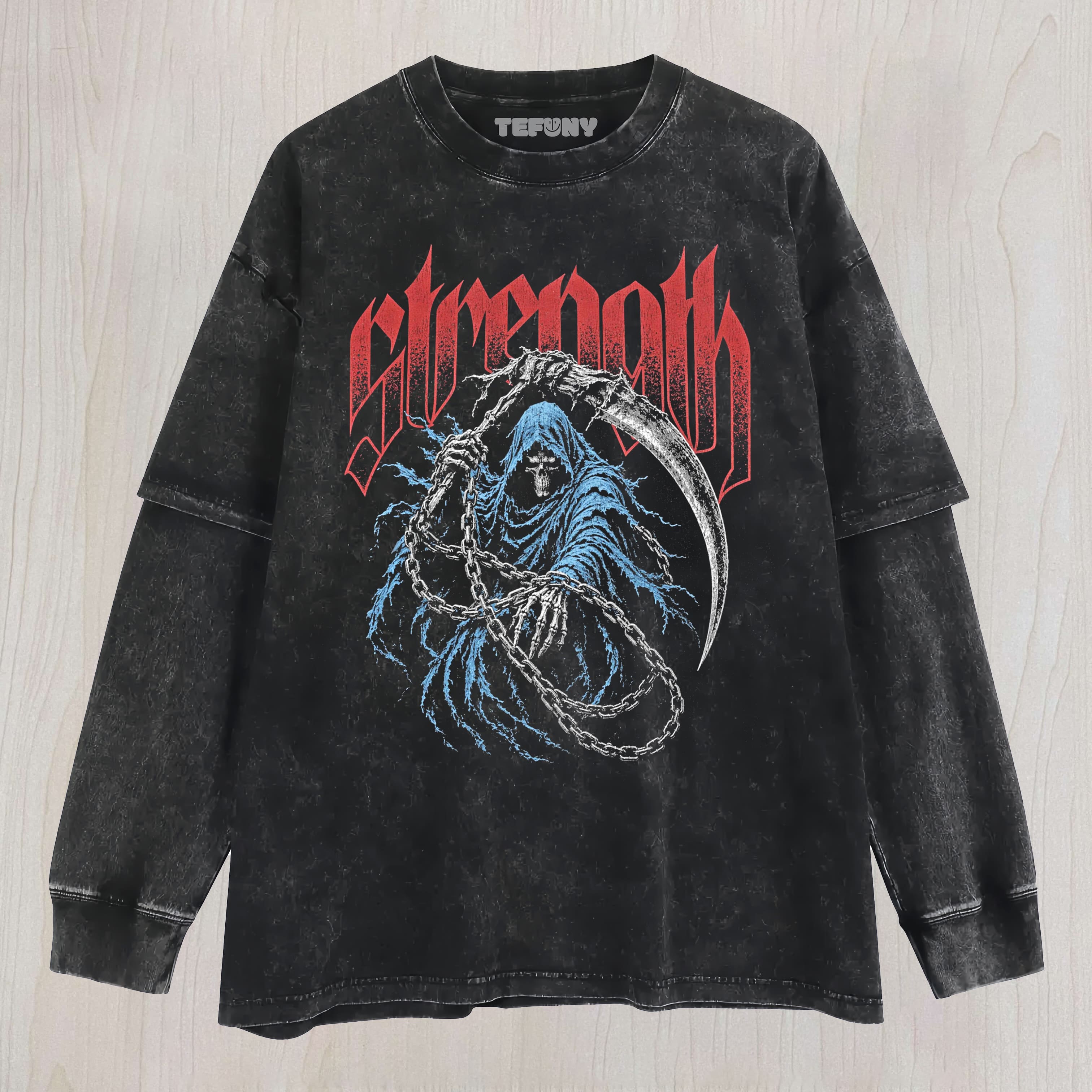 SKULL HEAD UNISEX TEE, TANK TOP, LAYERED LS, SWEATSHIRT & HOODIE