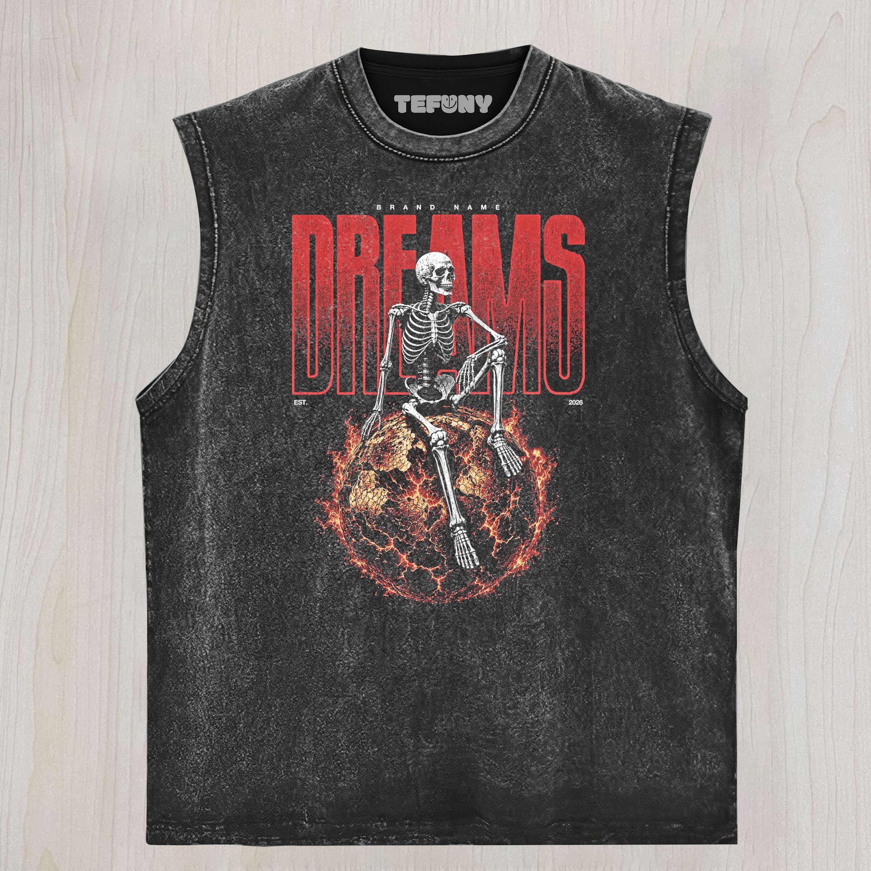SKULL HEAD V2 UNISEX TEE, TANK TOP, LAYERED LS, SWEATSHIRT & HOODIE