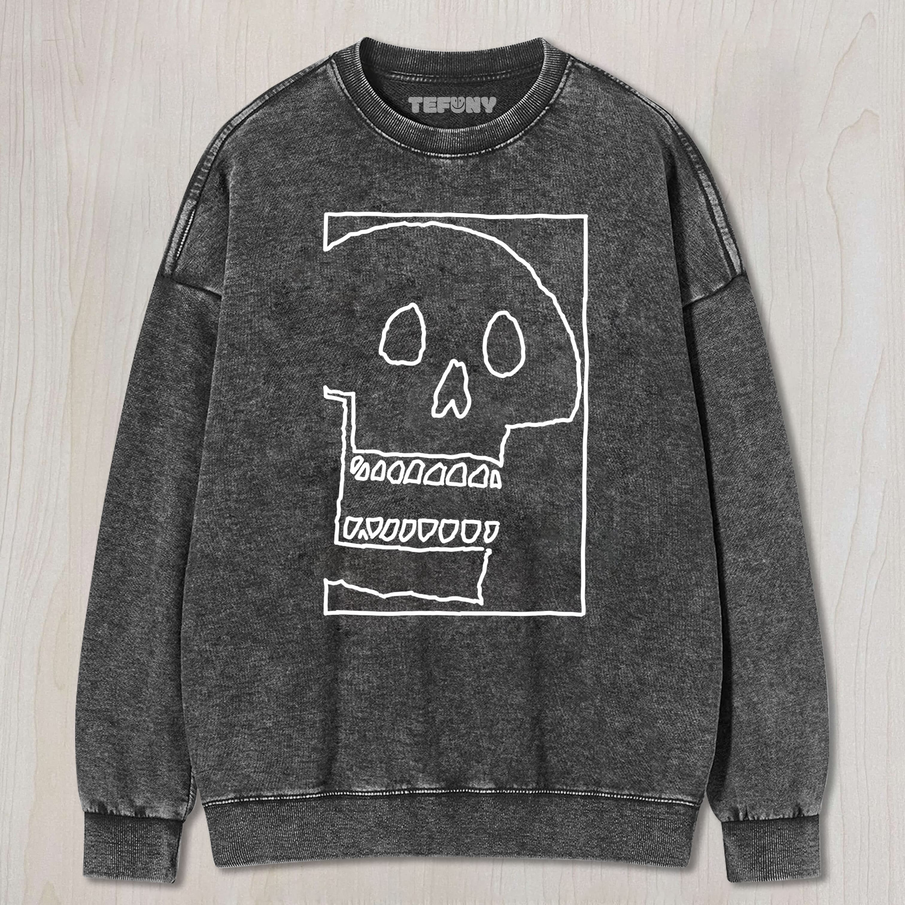 SKULL LINES UNISEX TEE, TANK TOP, LAYERED LS, SWEATSHIRT & HOODIE