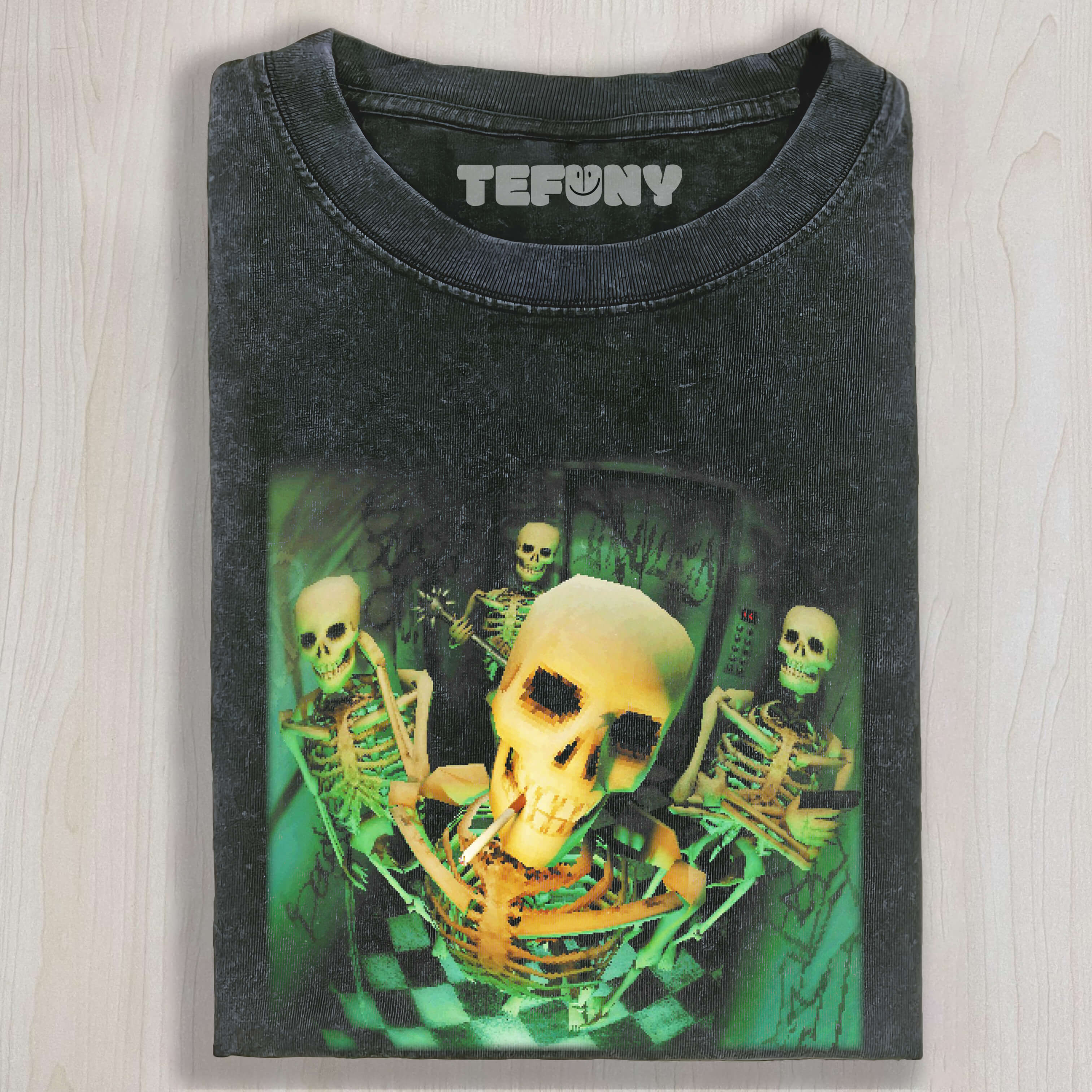 SKULL TEAM TEE & SWEAT & HOOD