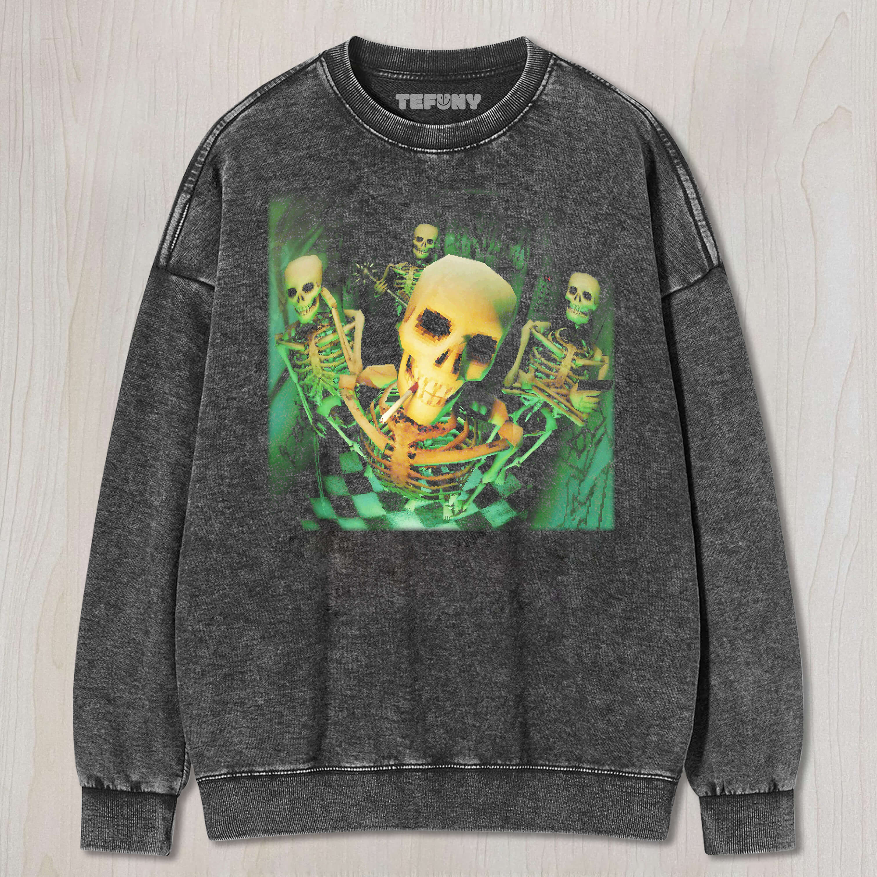 SKULL TEAM TEE & SWEAT & HOOD