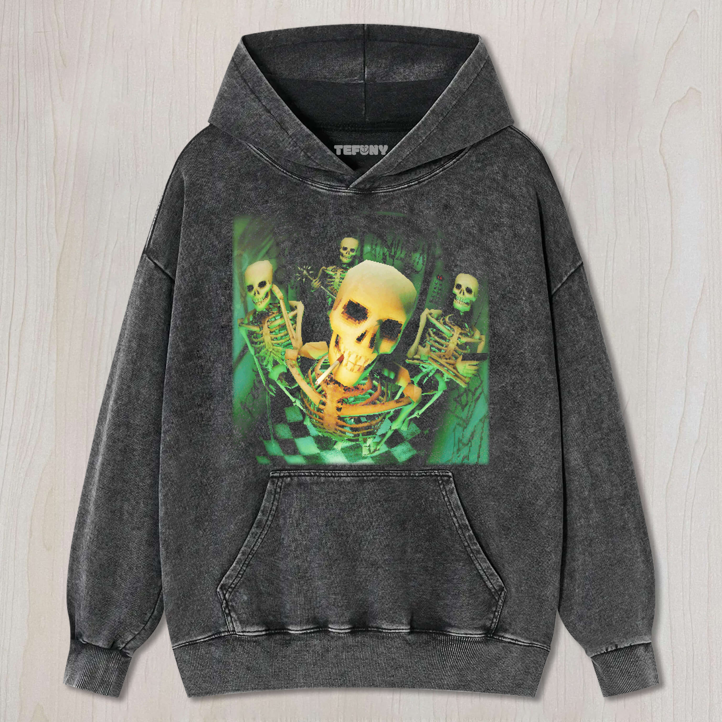 SKULL TEAM TEE & SWEAT & HOOD