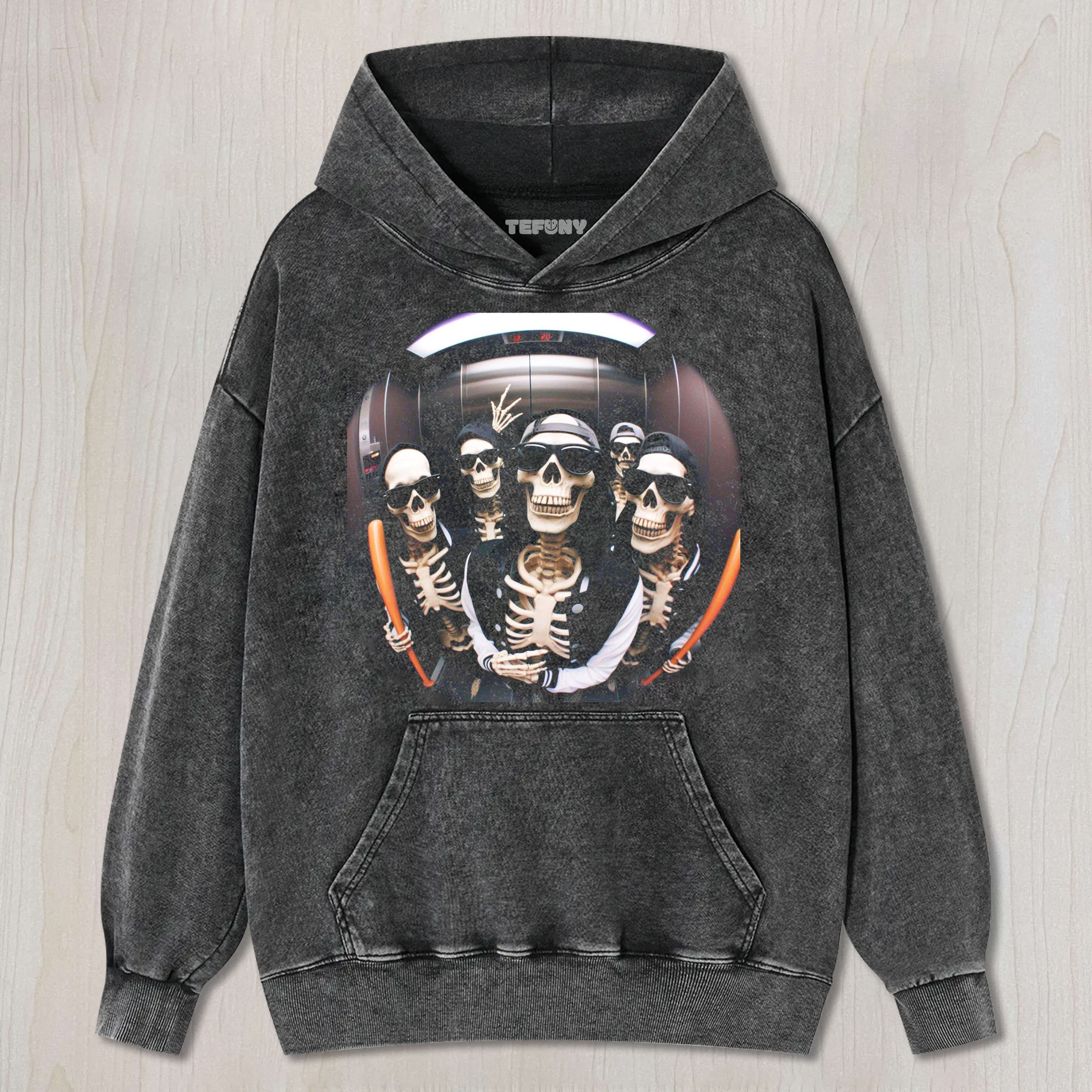 SKULL TEAM TEE & SWEAT & HOOD