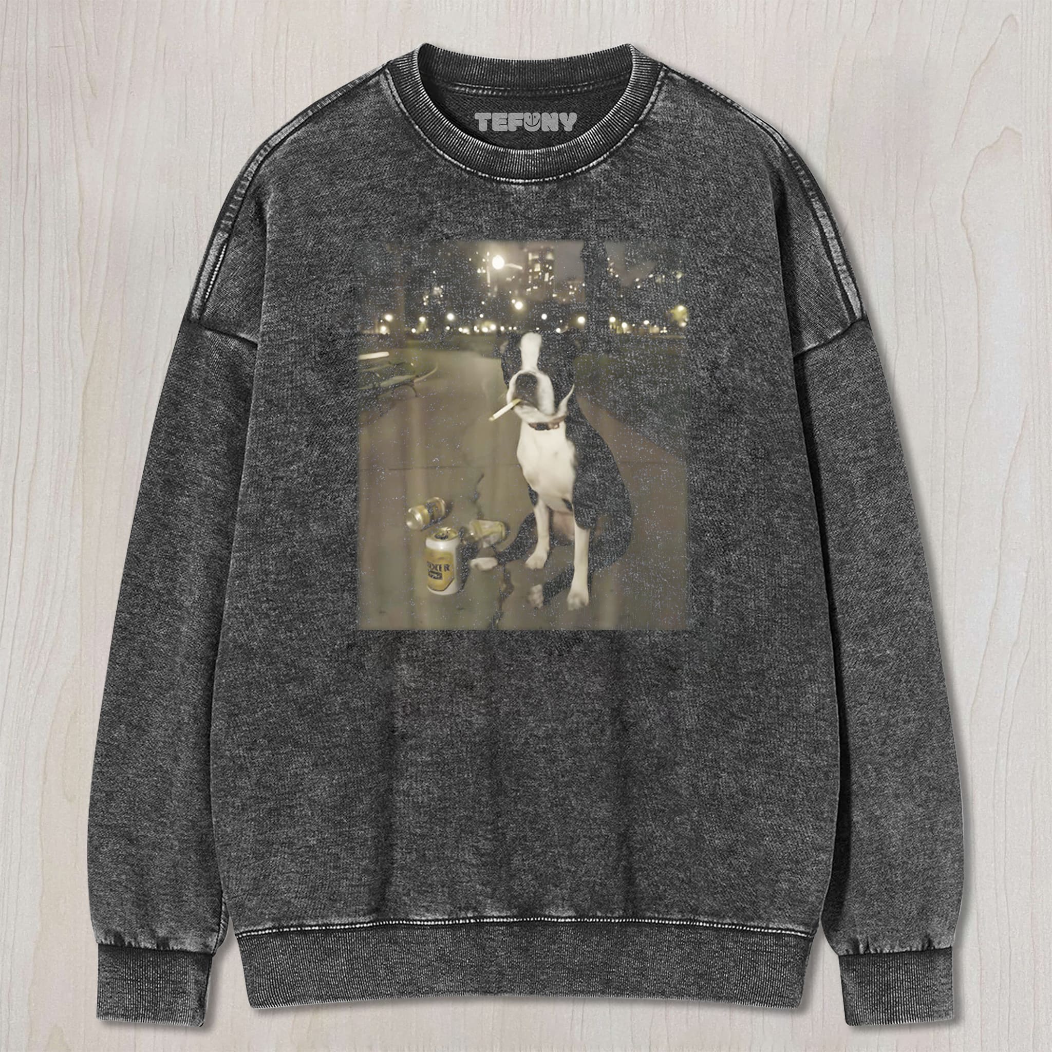SMOKING DOG CIGARETTE UNISEX TEE, TANK TOP, LAYERED LS, SWEATSHIRT & HOODIE