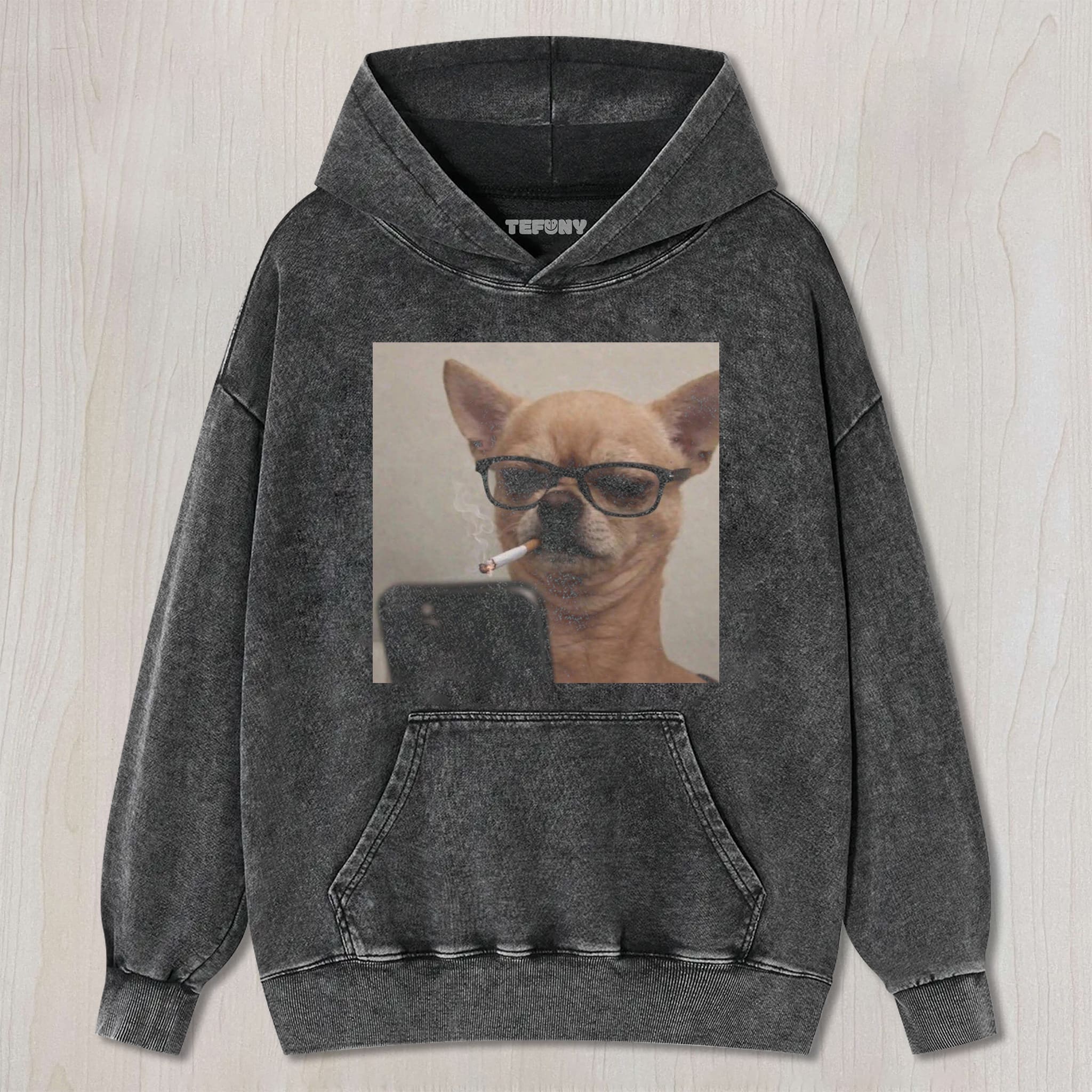 SMOKING DOG V2 UNISEX TEE, TANK TOP, LAYERED LS, SWEATSHIRT & HOODIE