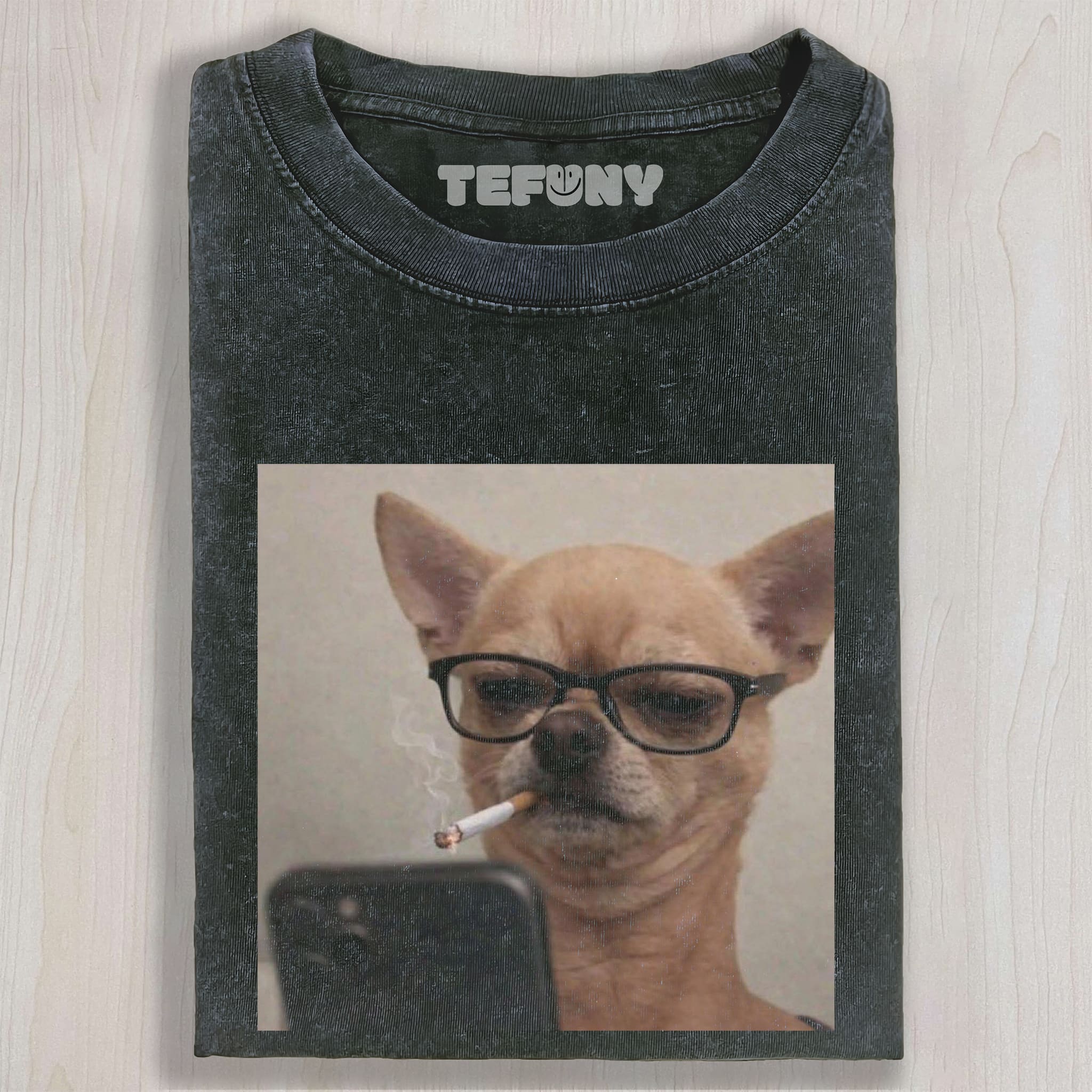 SMOKING DOG V2 UNISEX TEE, TANK TOP, LAYERED LS, SWEATSHIRT & HOODIE