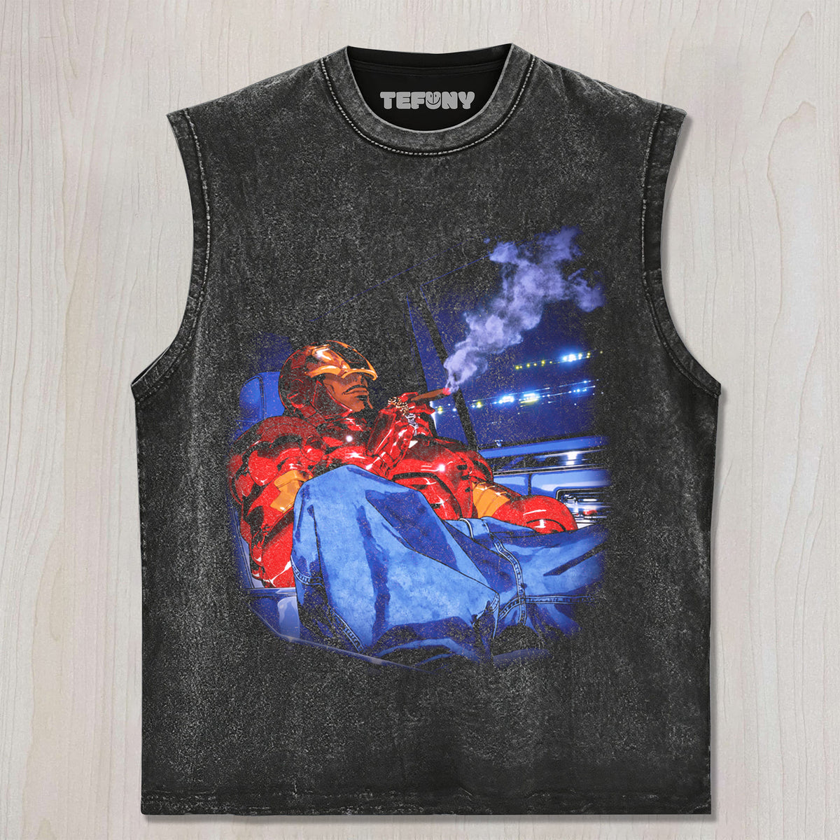 SMOKING IN THE CAR UNISEX TEE, TANK TOP, LAYERED LS, SWEATSHIRT & HOODIE