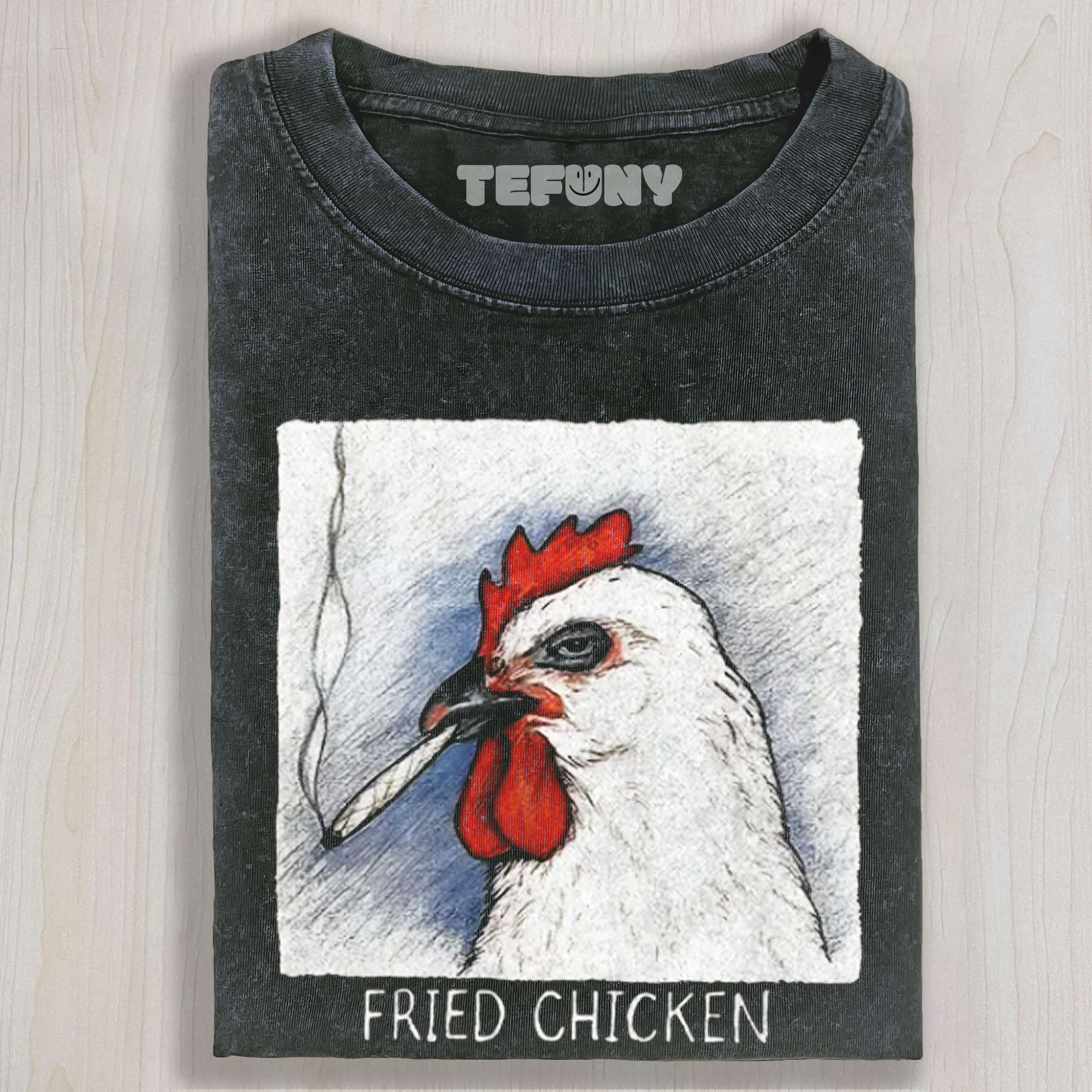 SMOKING WEED FRIED CHICKEN TEE & SWEAT & HOOD