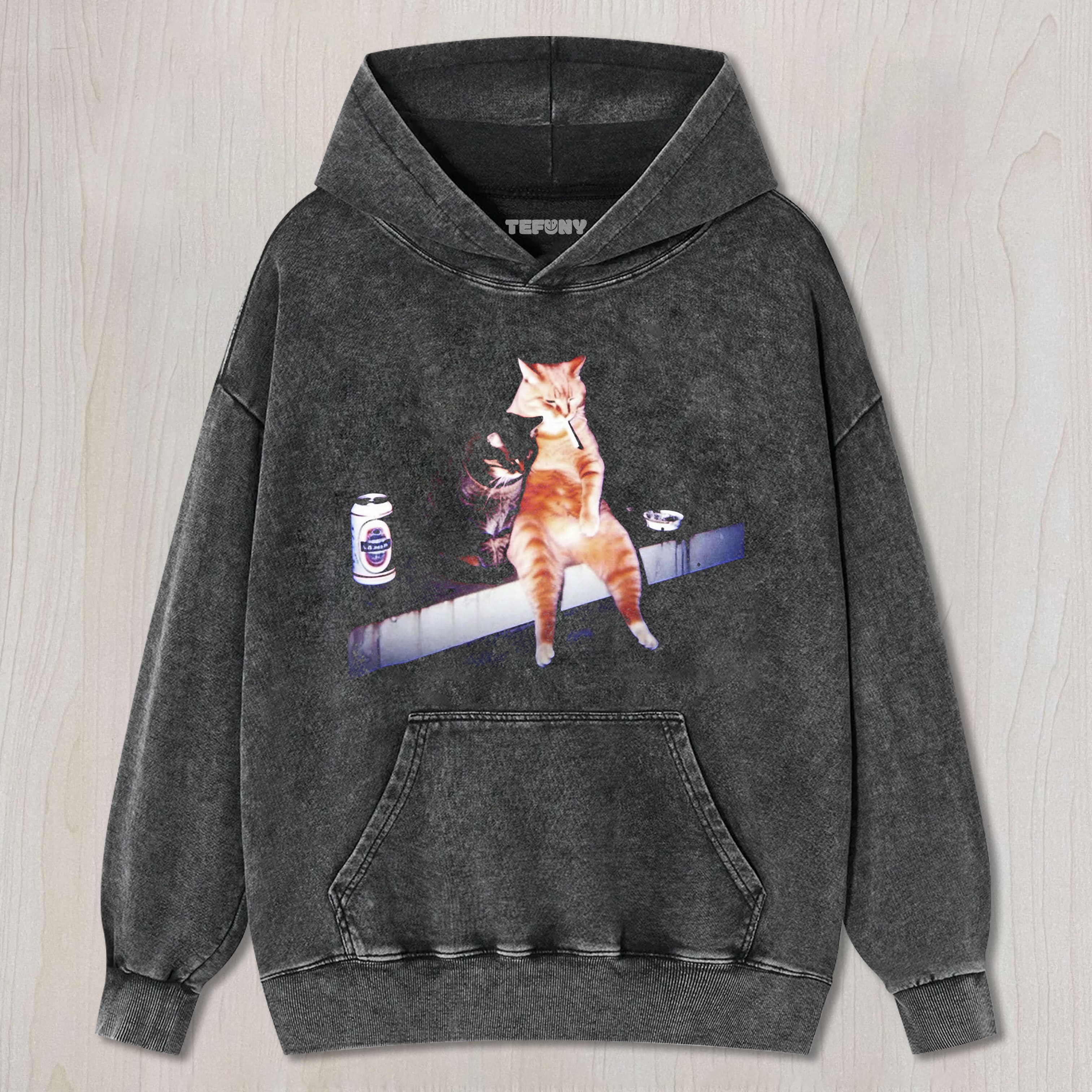 SMOKING CAT TEE & SWEAT & HOOD