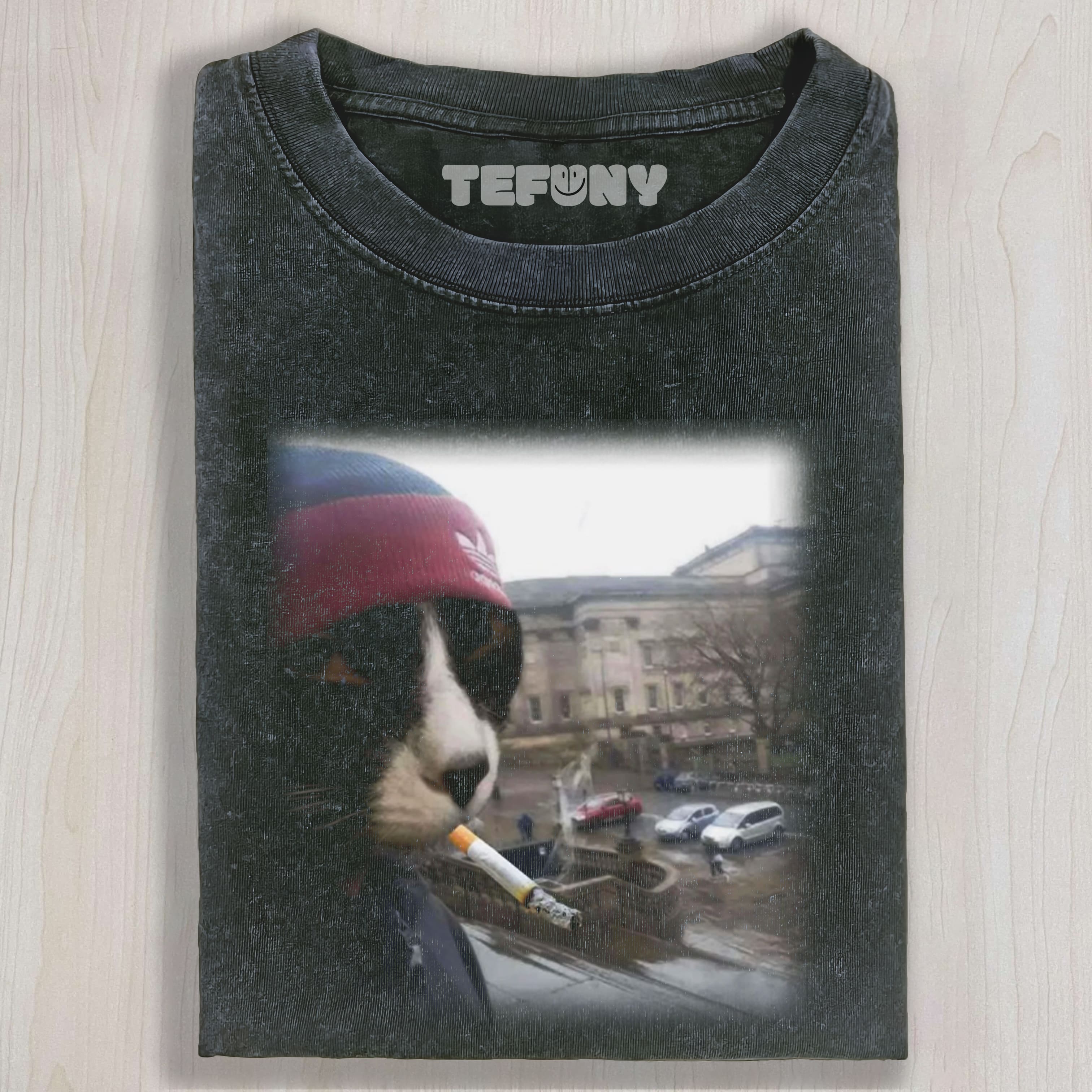SMOKING CAT-2 TEE & SWEAT & HOOD