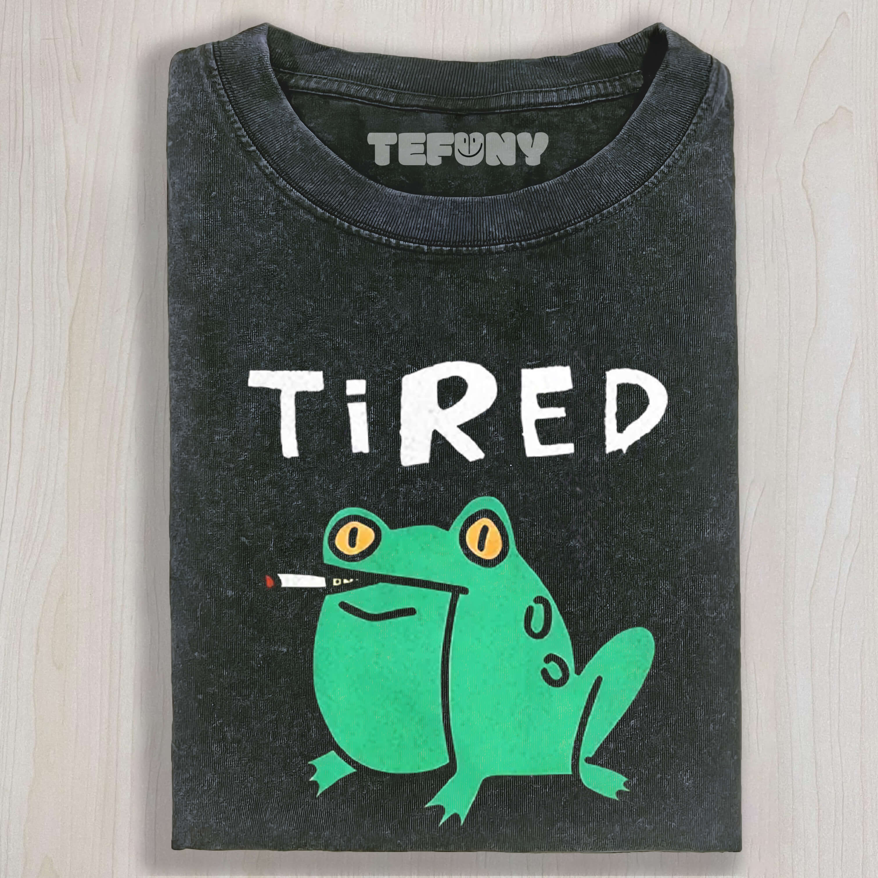 SMOKING FROG VINTAGE WASHED TEE & SWEAT & HOOD