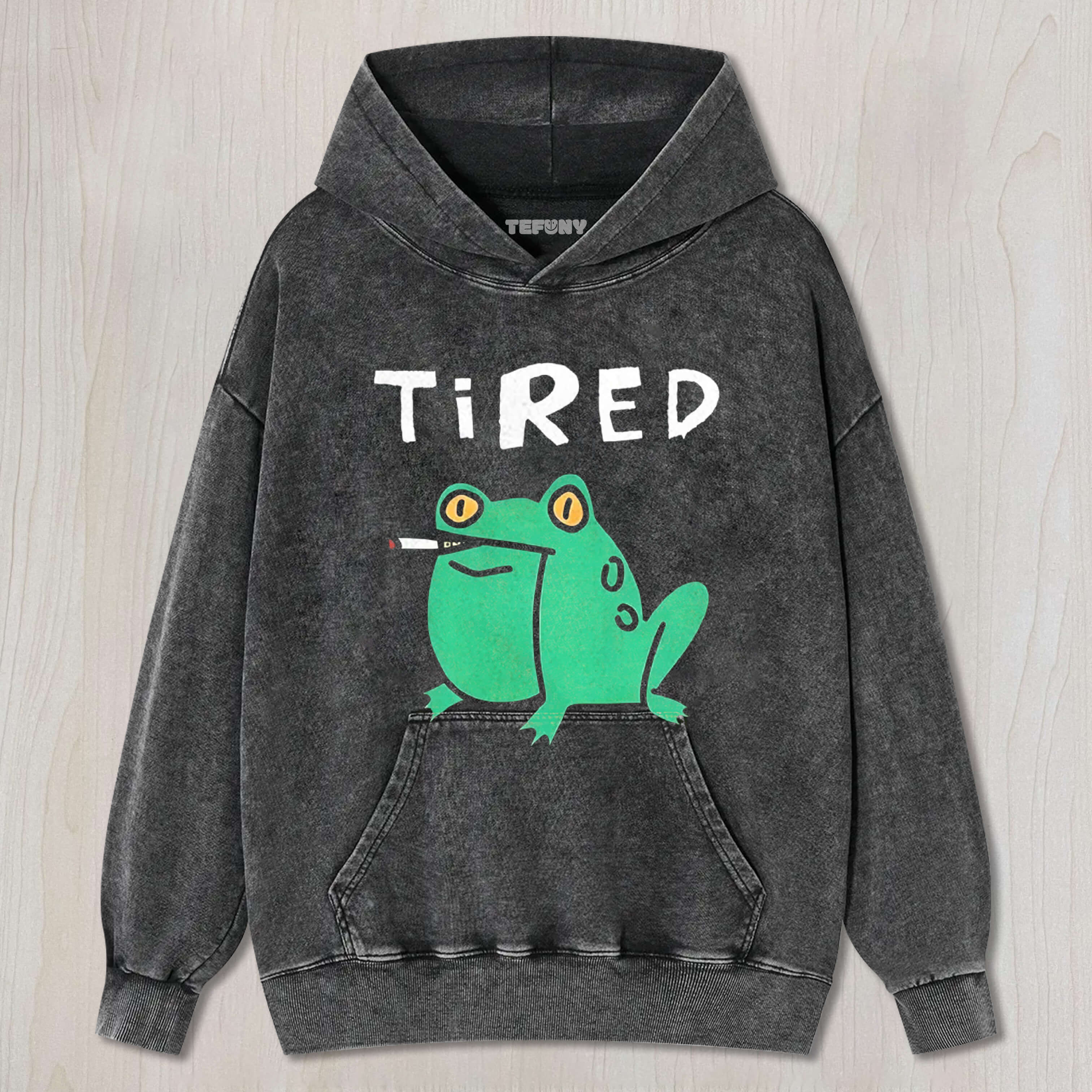 SMOKING FROG VINTAGE WASHED TEE & SWEAT & HOOD