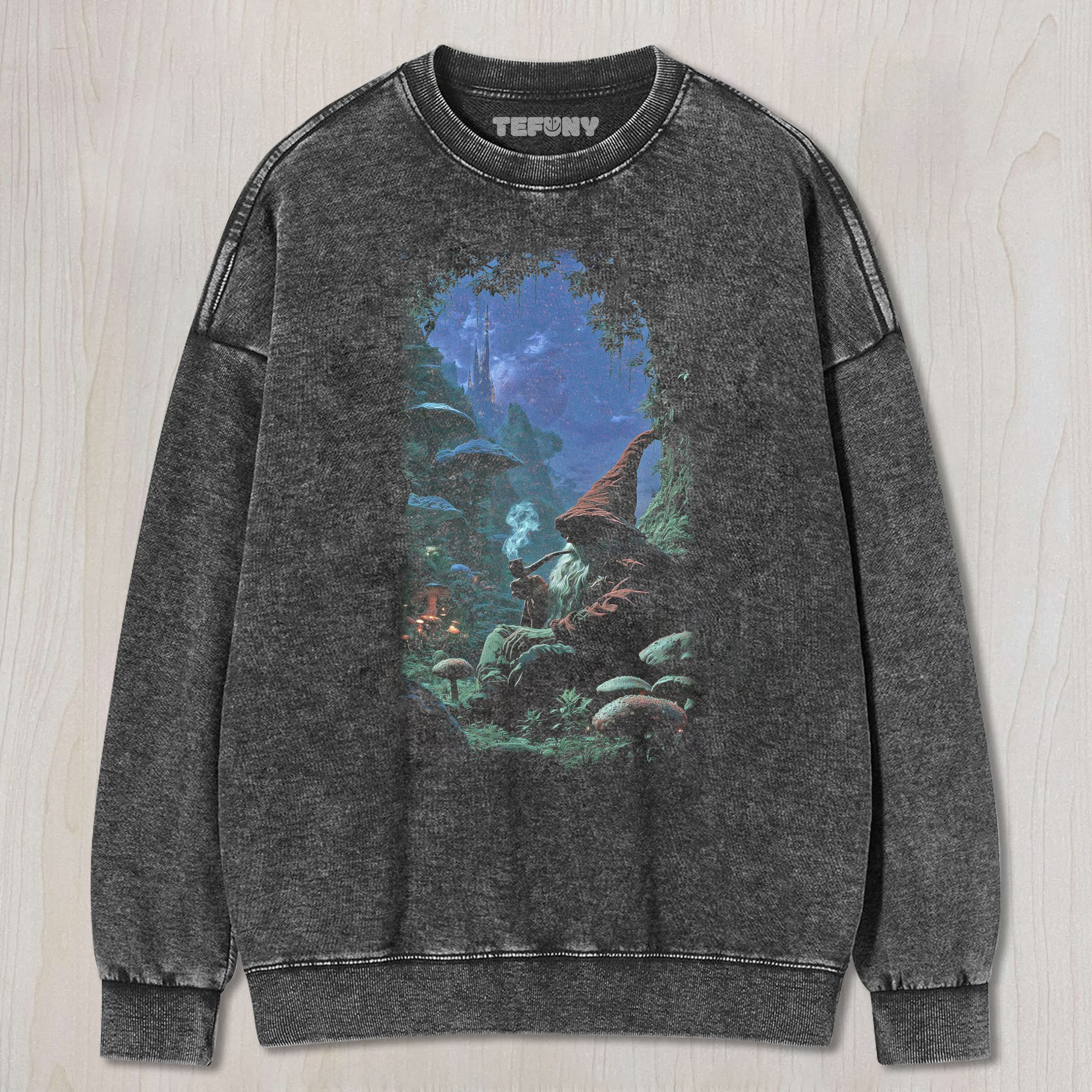 SMOKING WIZARD UNISEX TEE, TANK TOP, LAYERED LS, SWEATSHIRT & HOODIE