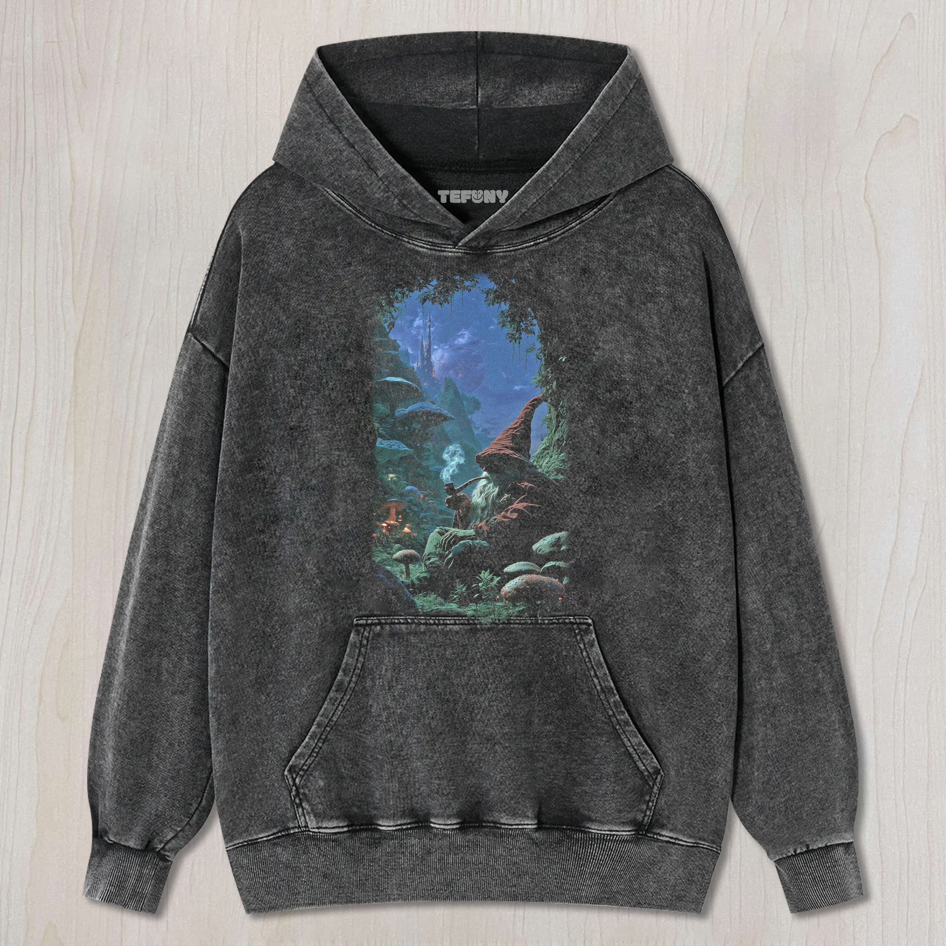 SMOKING WIZARD UNISEX TEE, TANK TOP, LAYERED LS, SWEATSHIRT & HOODIE