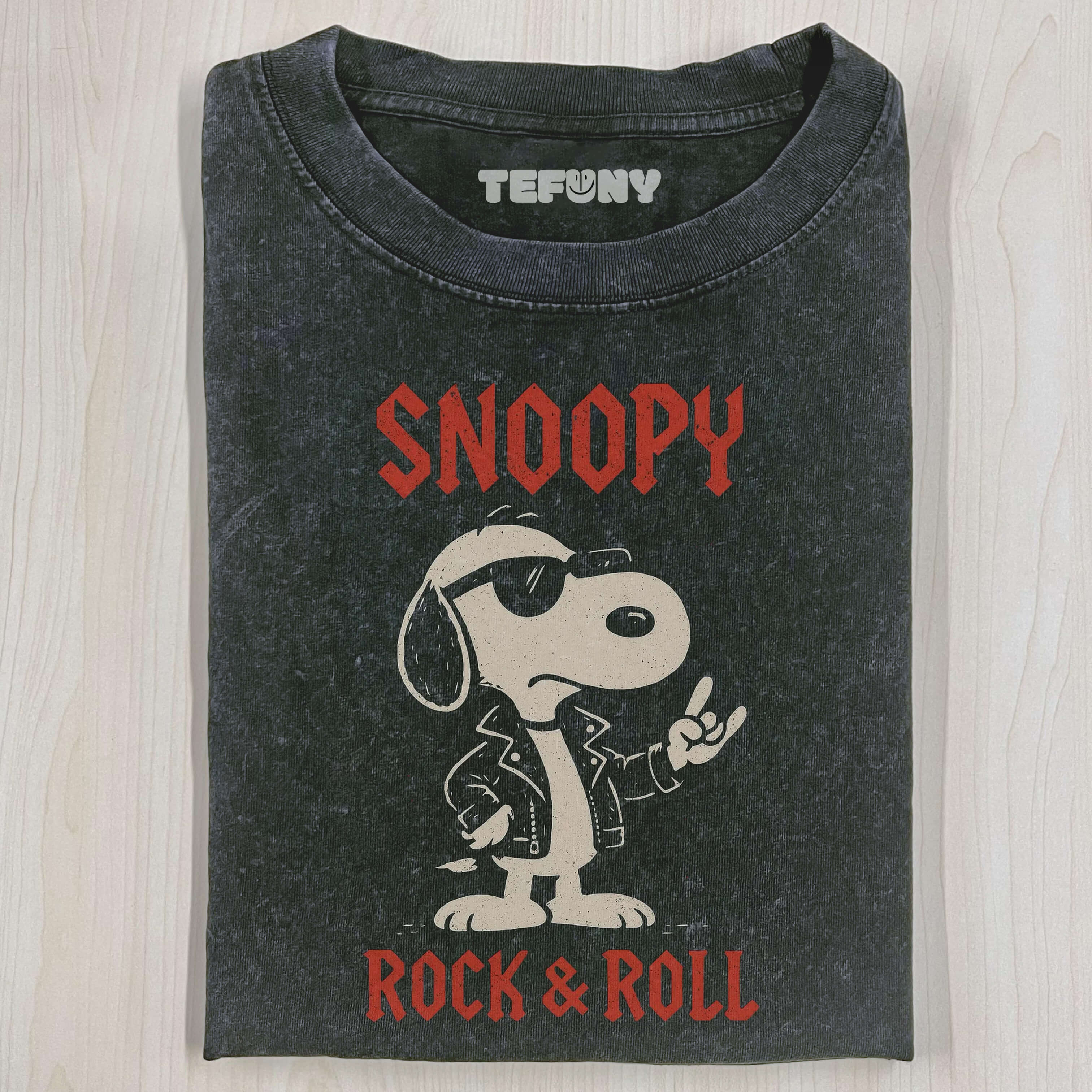 SNOOPY ROCK&ROLL T-SHIRT