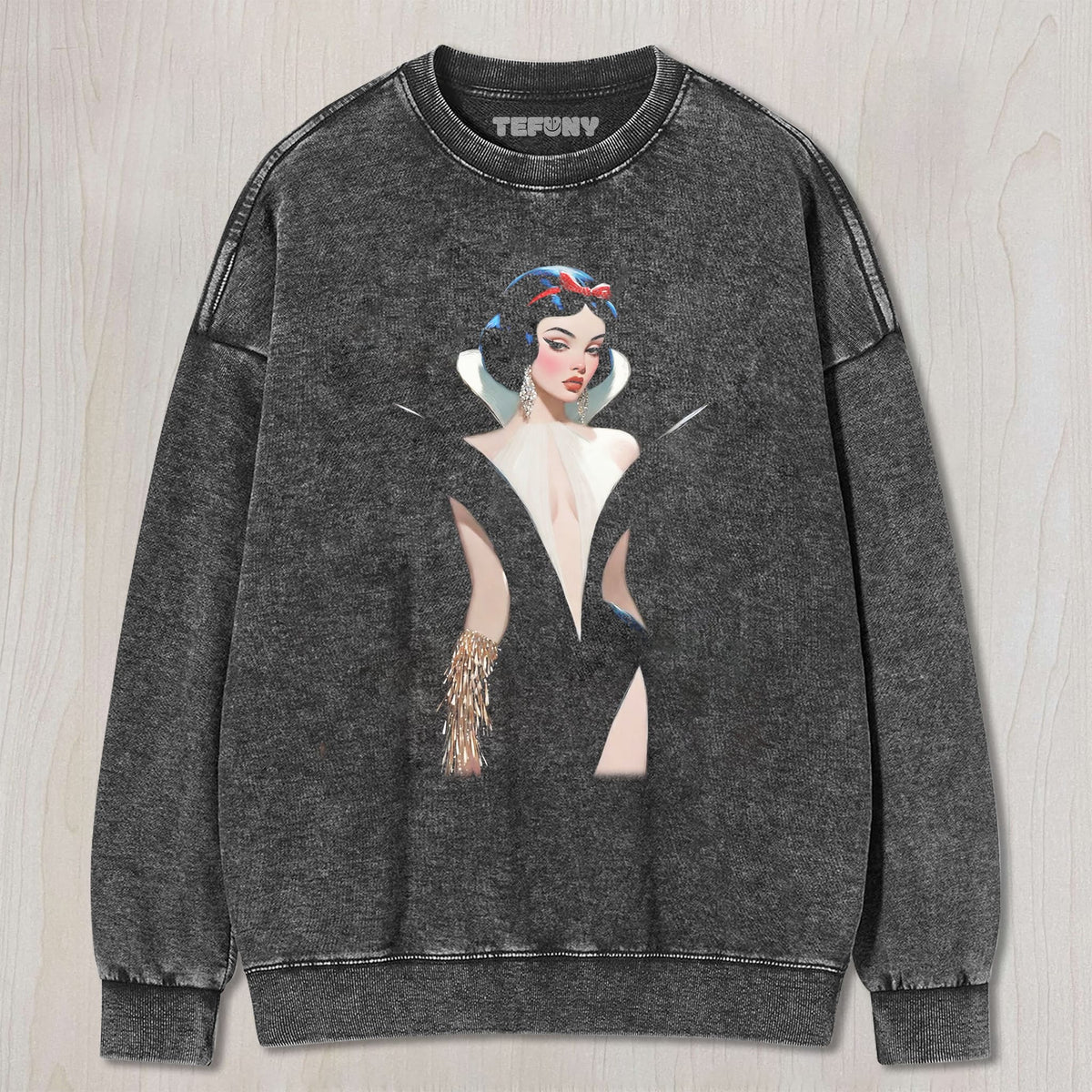 SNOW WHITE SEXY DRESS UNISEX TEE, TANK TOP, LAYERED LS, SWEATSHIRT & HOODIE