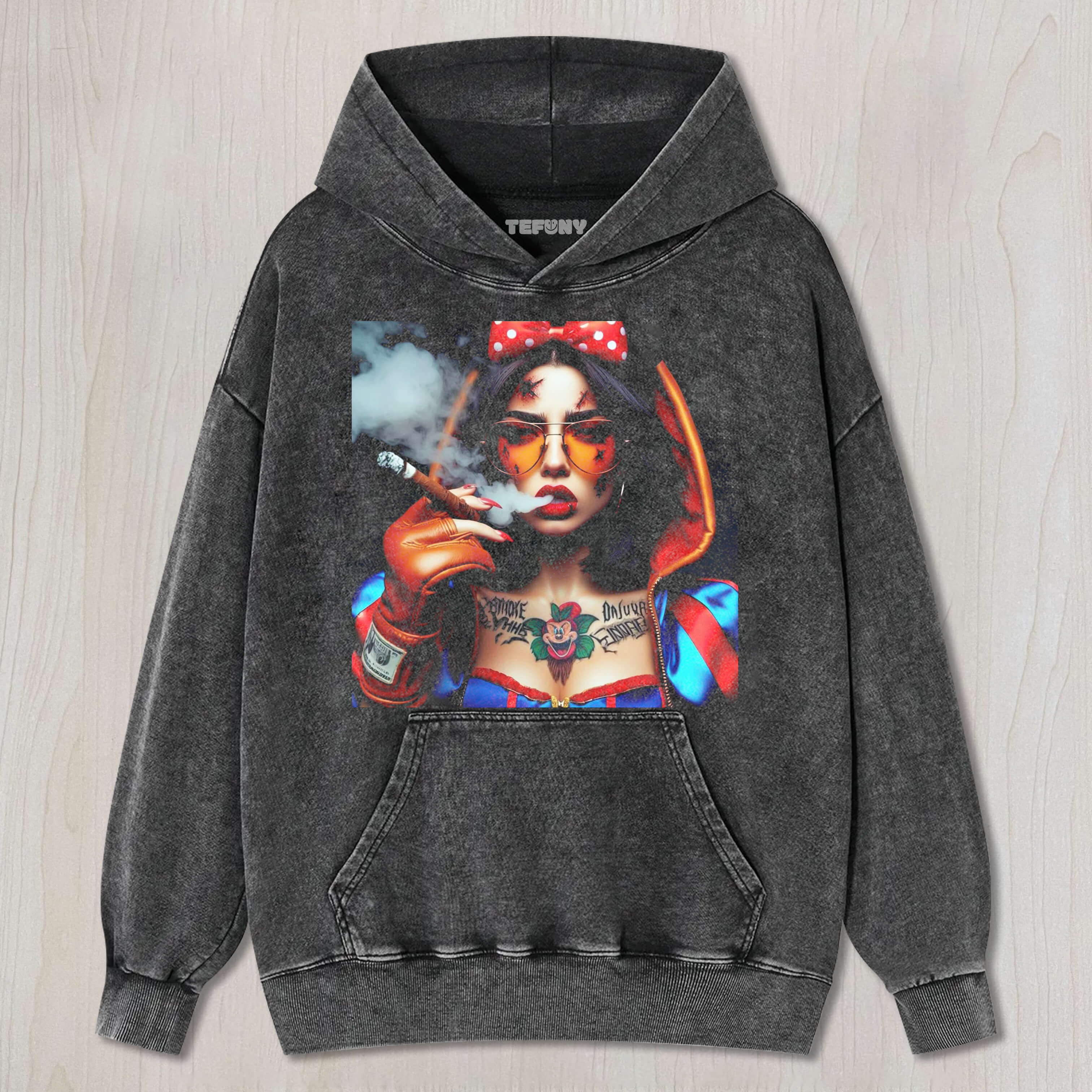 SNOW WHITE SMOKING TEE & SWEAT & HOOD