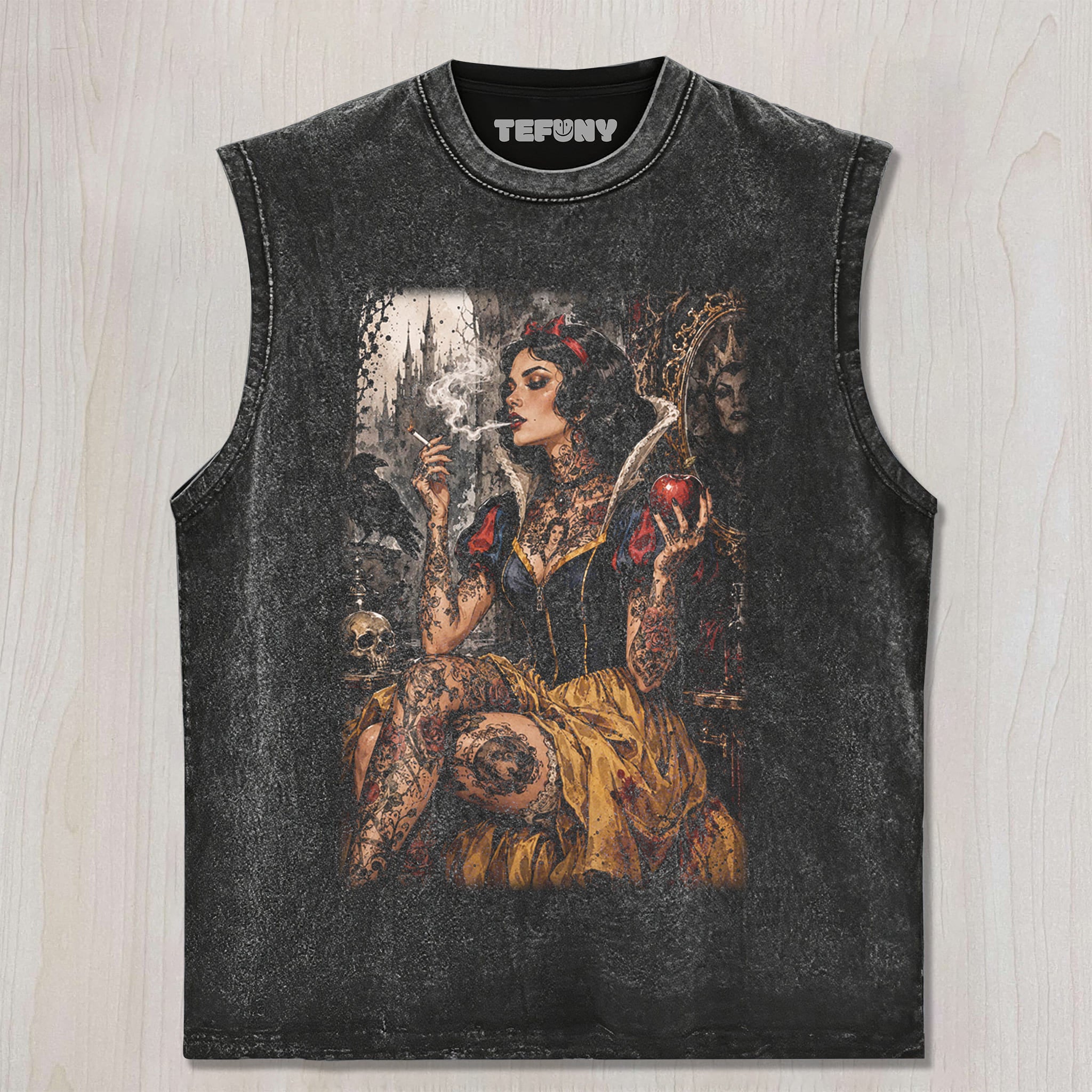 SNOW WHTIE EMO V1 UNISEX TEE, TANK TOP, LAYERED LS, SWEATSHIRT & HOODIE