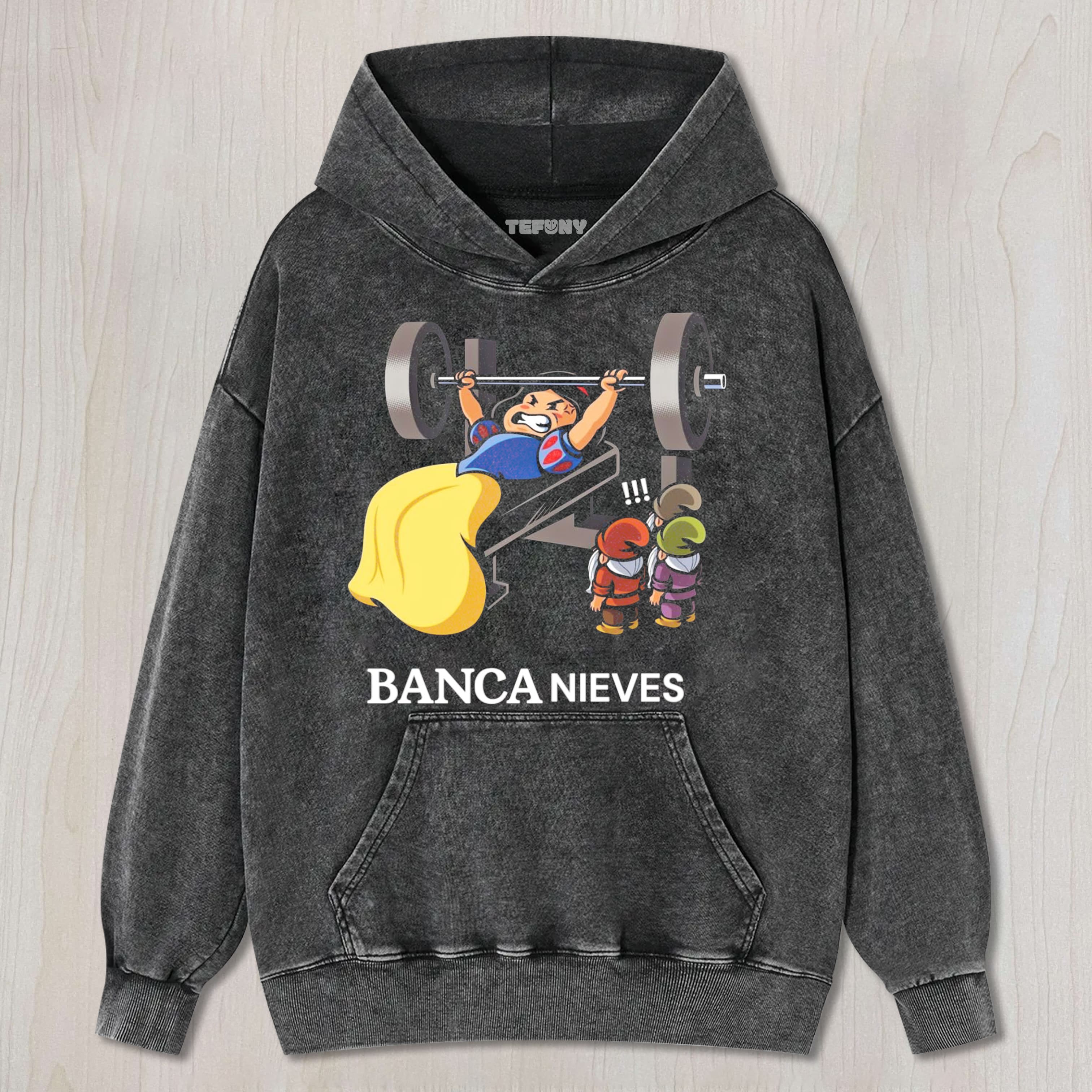 SNOW WHITE FITNESS TEE & SWEAT & HOOD