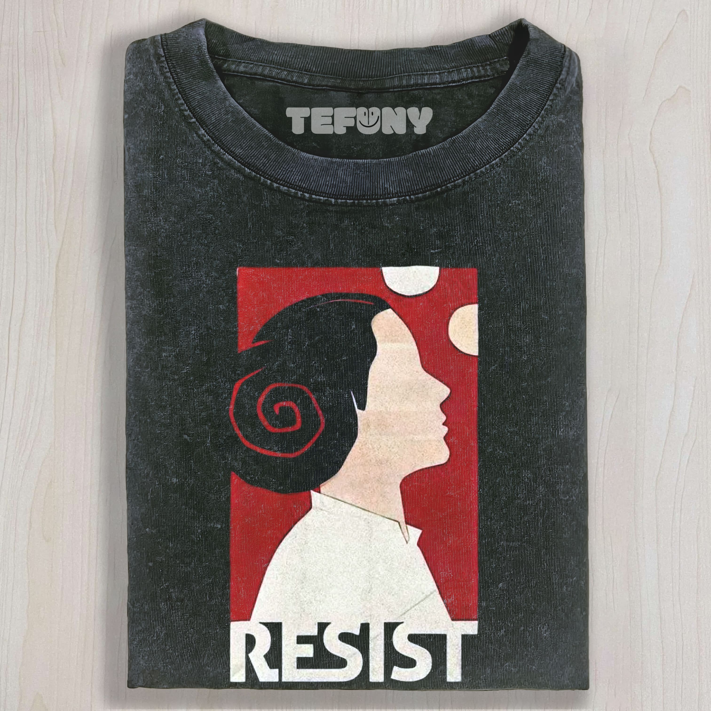 SPACE PRINCESS RESIST MINIMAL ART UNISEX TEE, TANK TOP, LAYERED LS, SWEATSHIRT & HOODIE