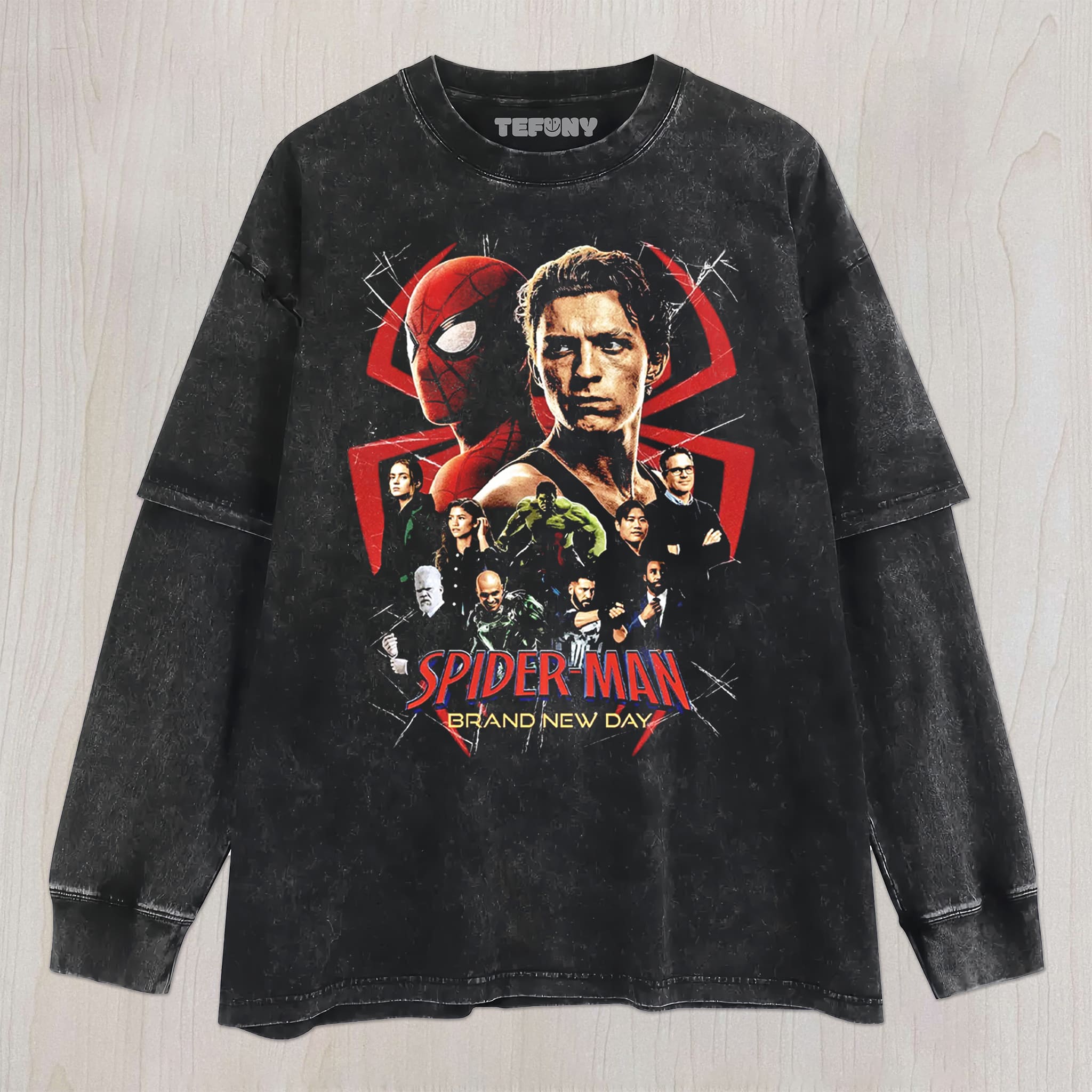 SPIDER-MAN BRAND NEW DAY V19 UNISEX TEE, TANK TOP, LAYERED LS, SWEATSHIRT & HOODIE