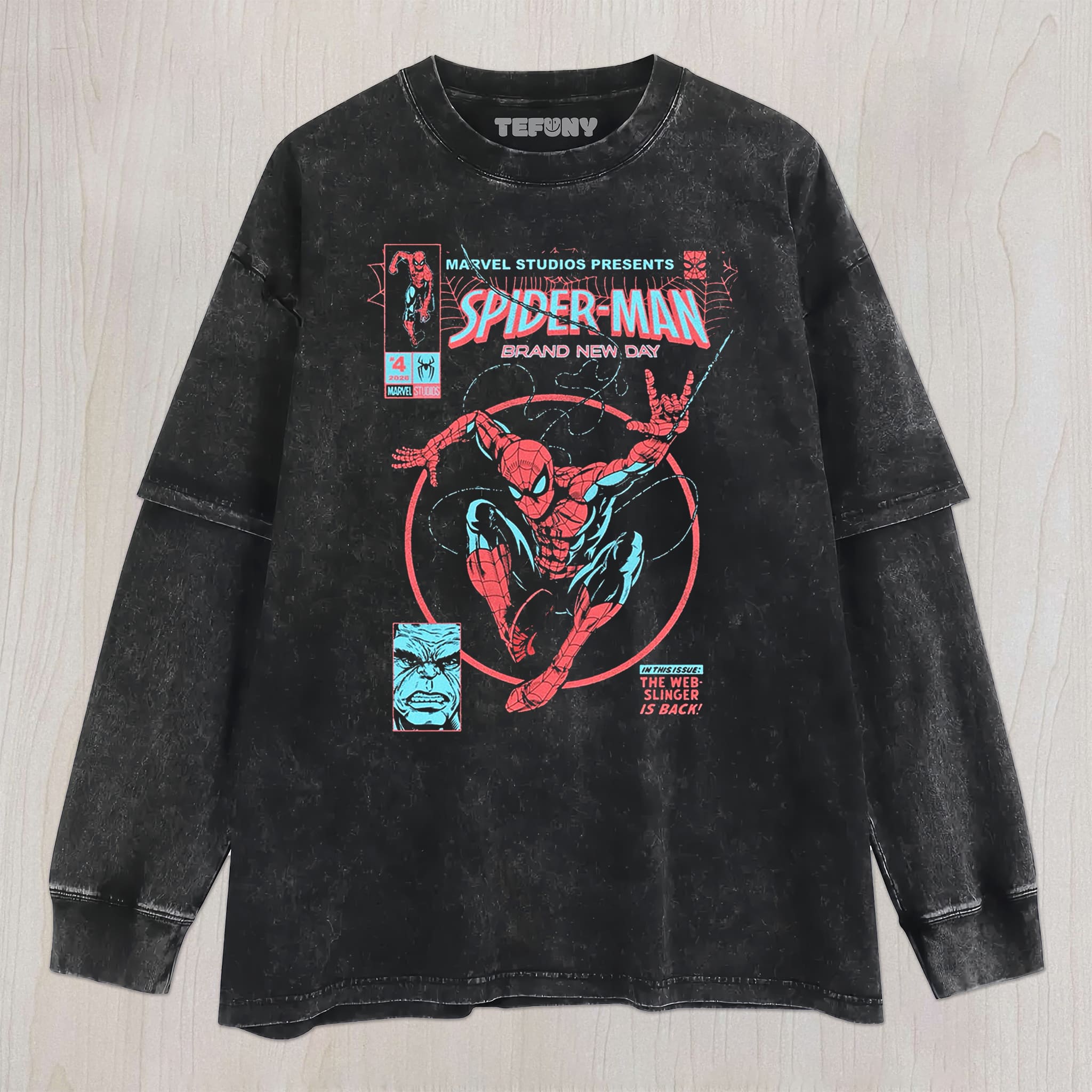 SPIDER-MAN BRAND NEW DAY V3 UNISEX TEE, TANK TOP, LAYERED LS, SWEATSHIRT & HOODIE