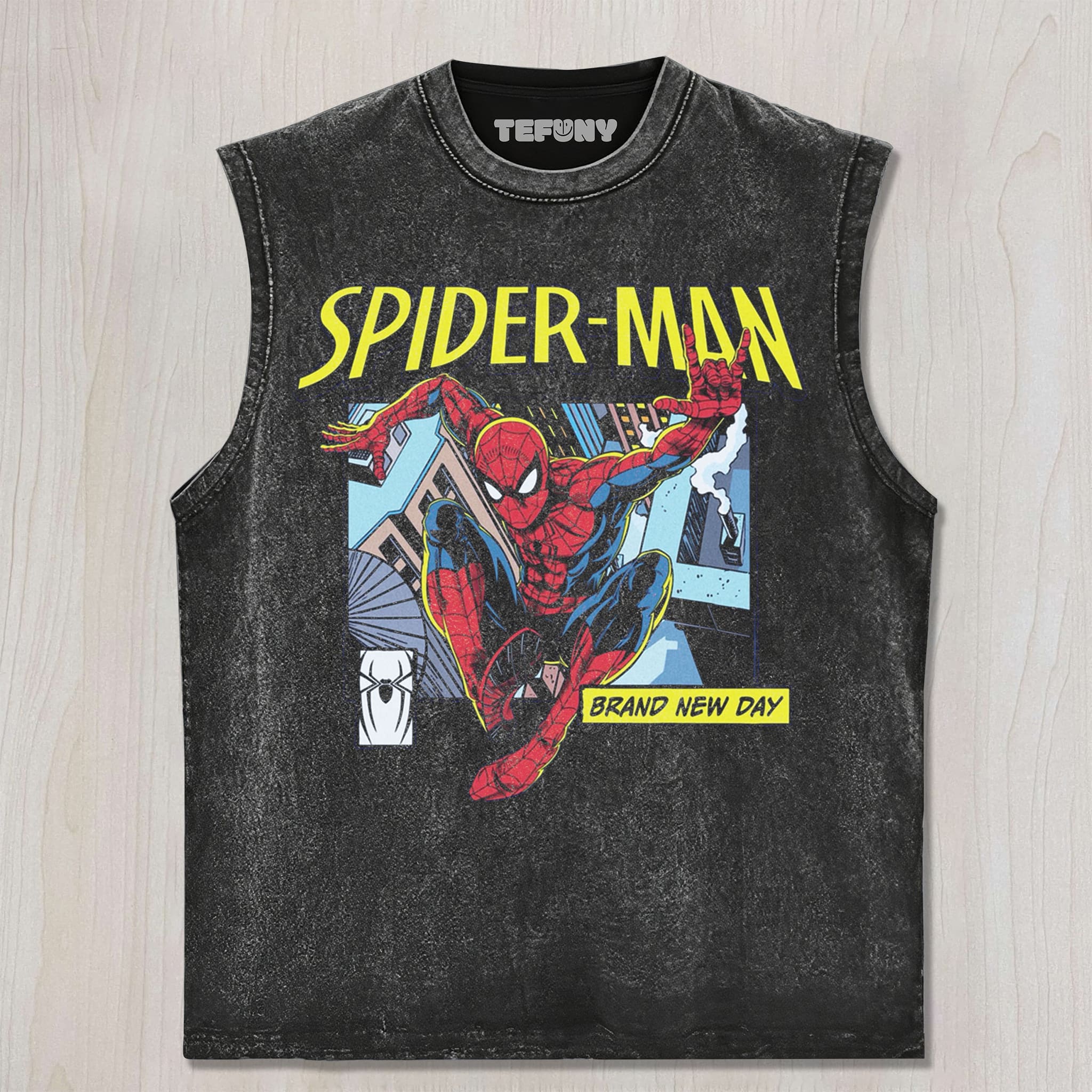 SPIDER-MAN BRAND NEW DAY V4 UNISEX TEE, TANK TOP, LAYERED LS, SWEATSHIRT & HOODIE