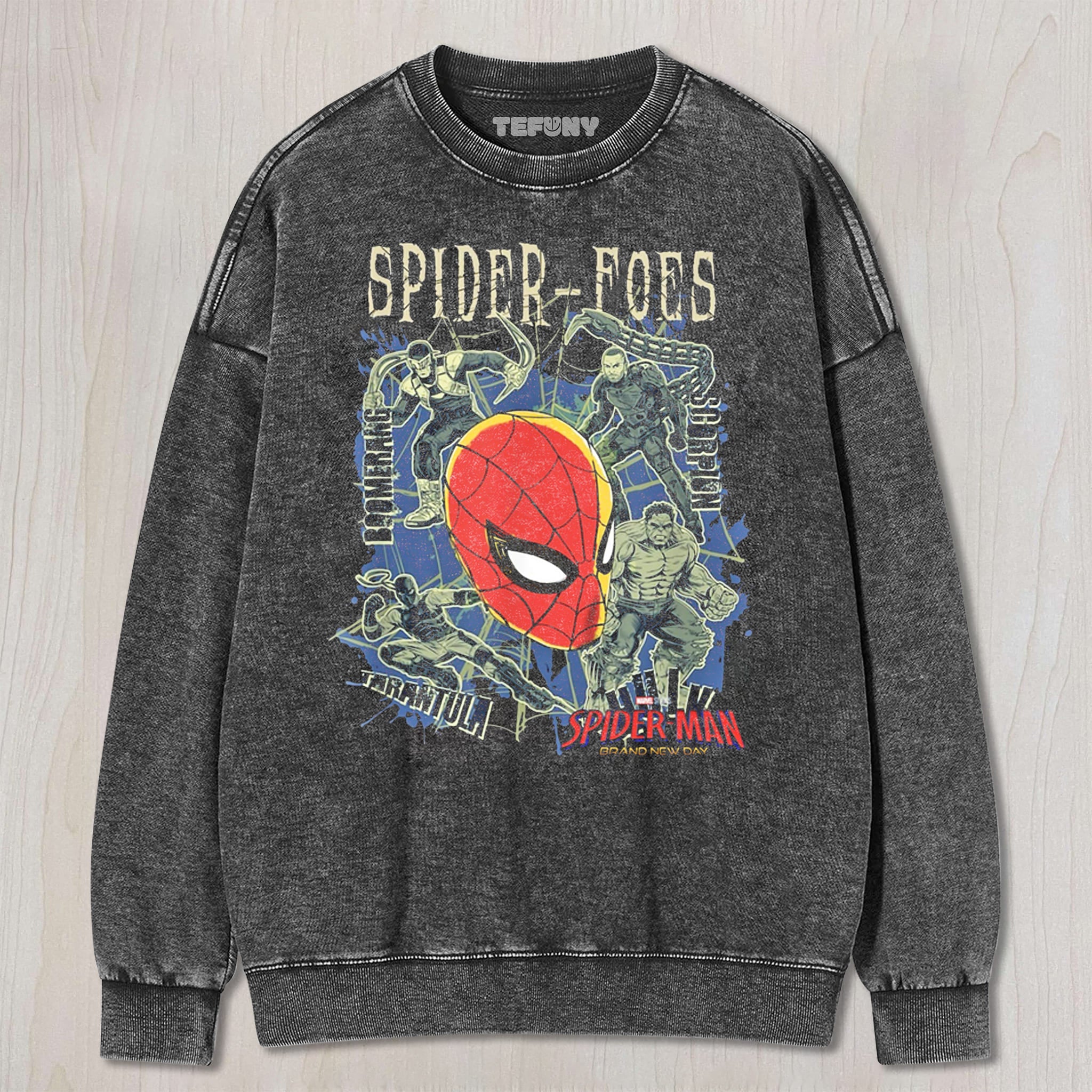 SPIDER-MAN BRAND NEW DAY V5 UNISEX TEE, TANK TOP, LAYERED LS, SWEATSHIRT & HOODIE