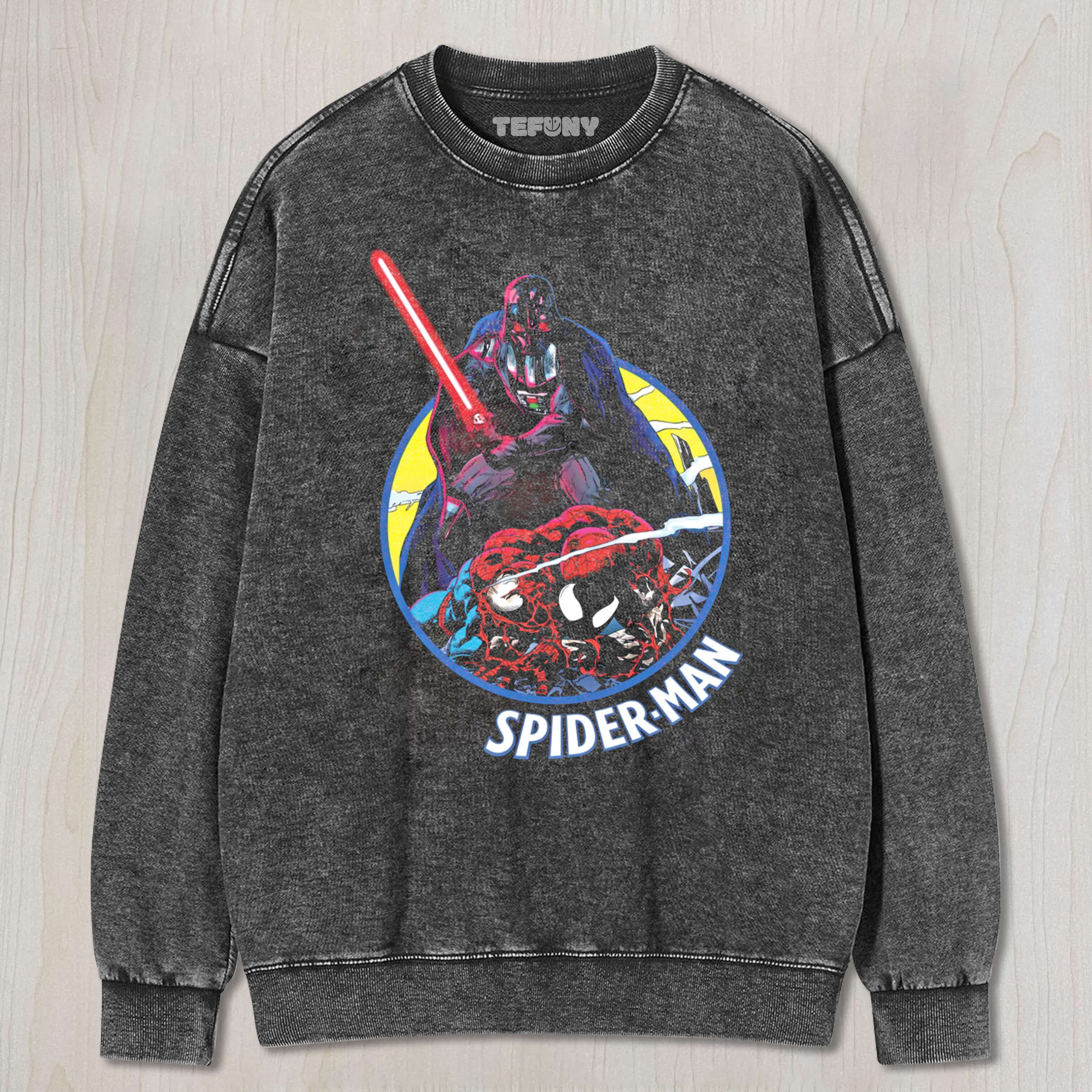 SPIDER-MAN AND DARTH VADER T-SHIRT