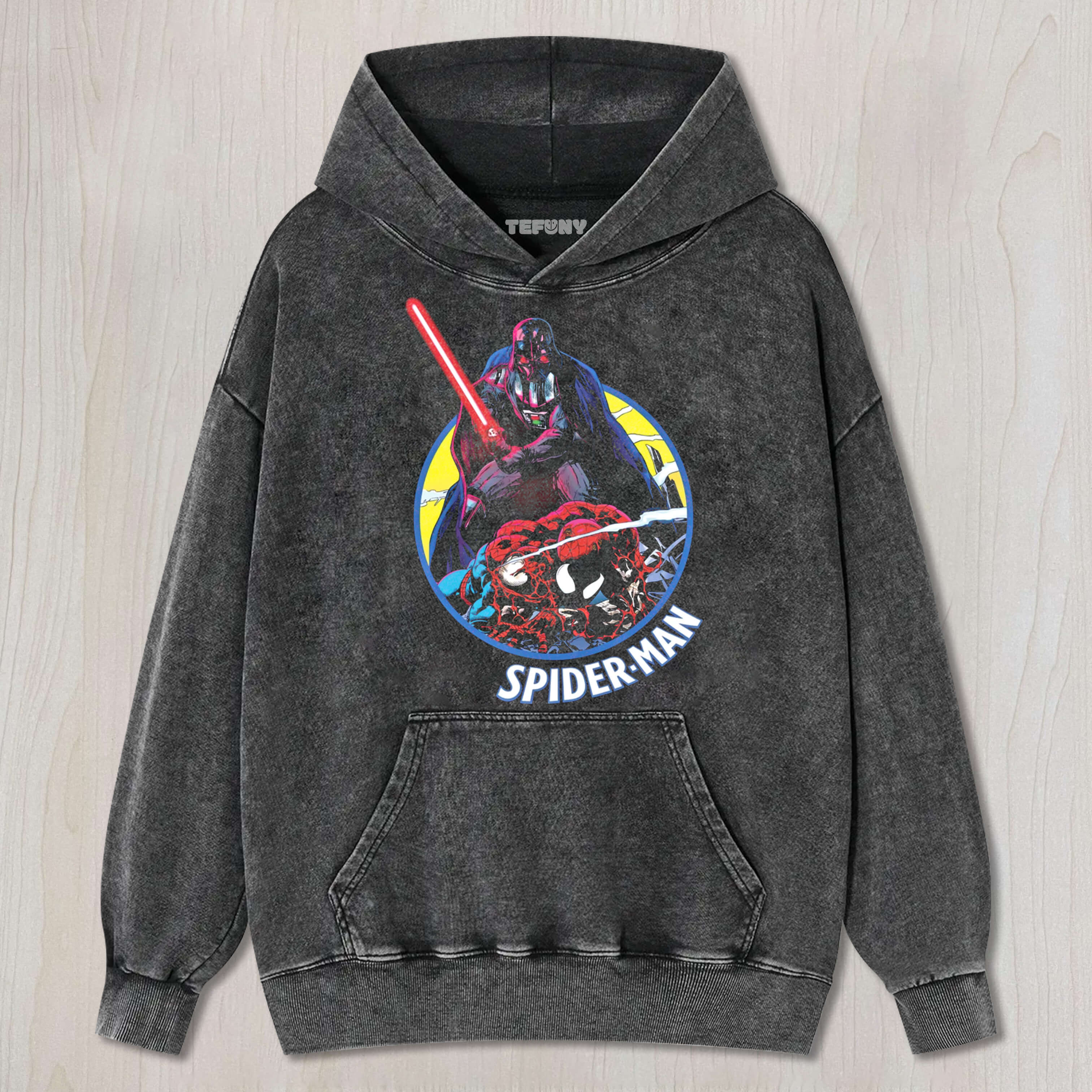 SPIDER-MAN AND DARTH VADER T-SHIRT