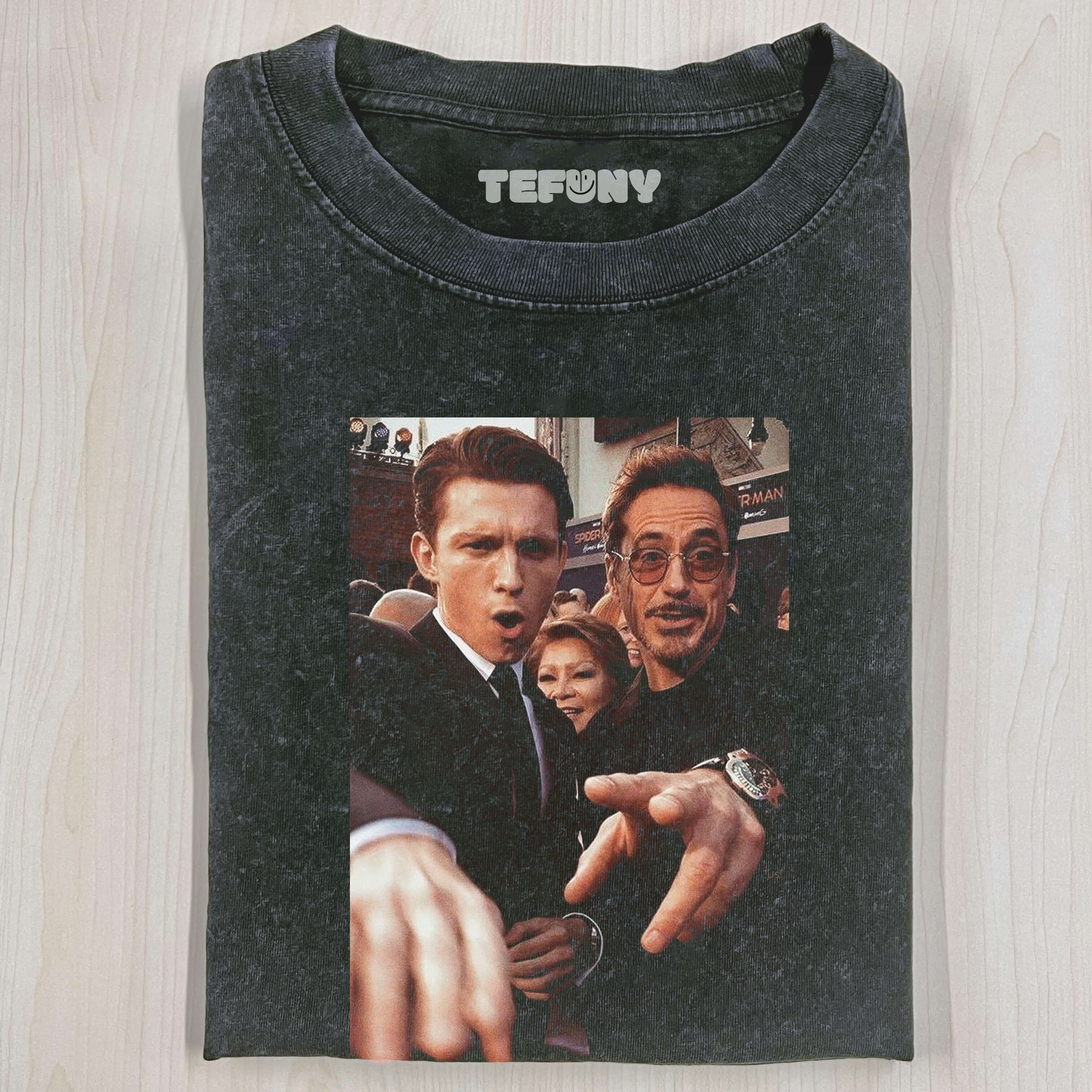 SPIDER-MAN AND IRON MAN T-THIRT