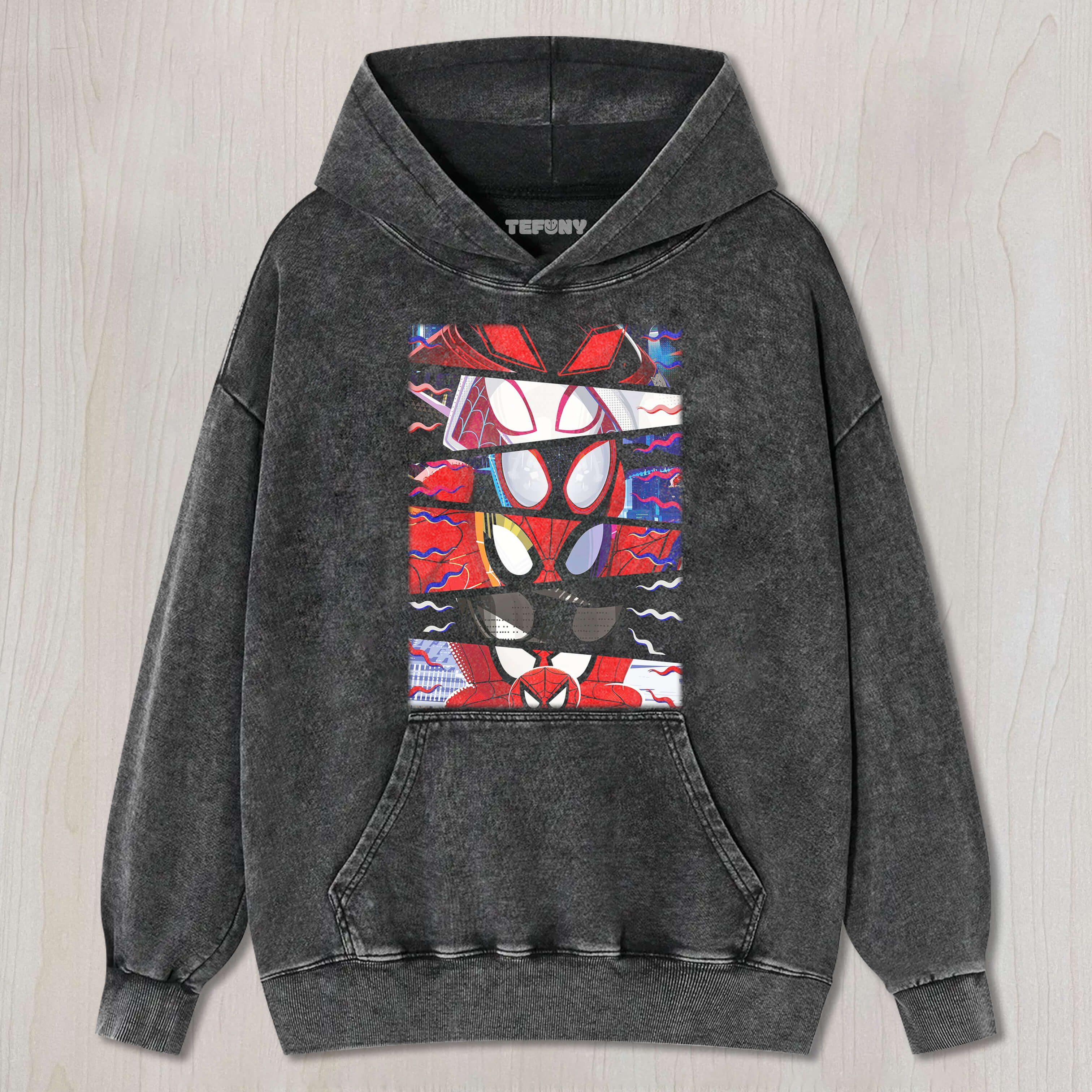 SPIDER-MAN MULTIVERSE PUZZLE TEE & SWEAT & HOOD