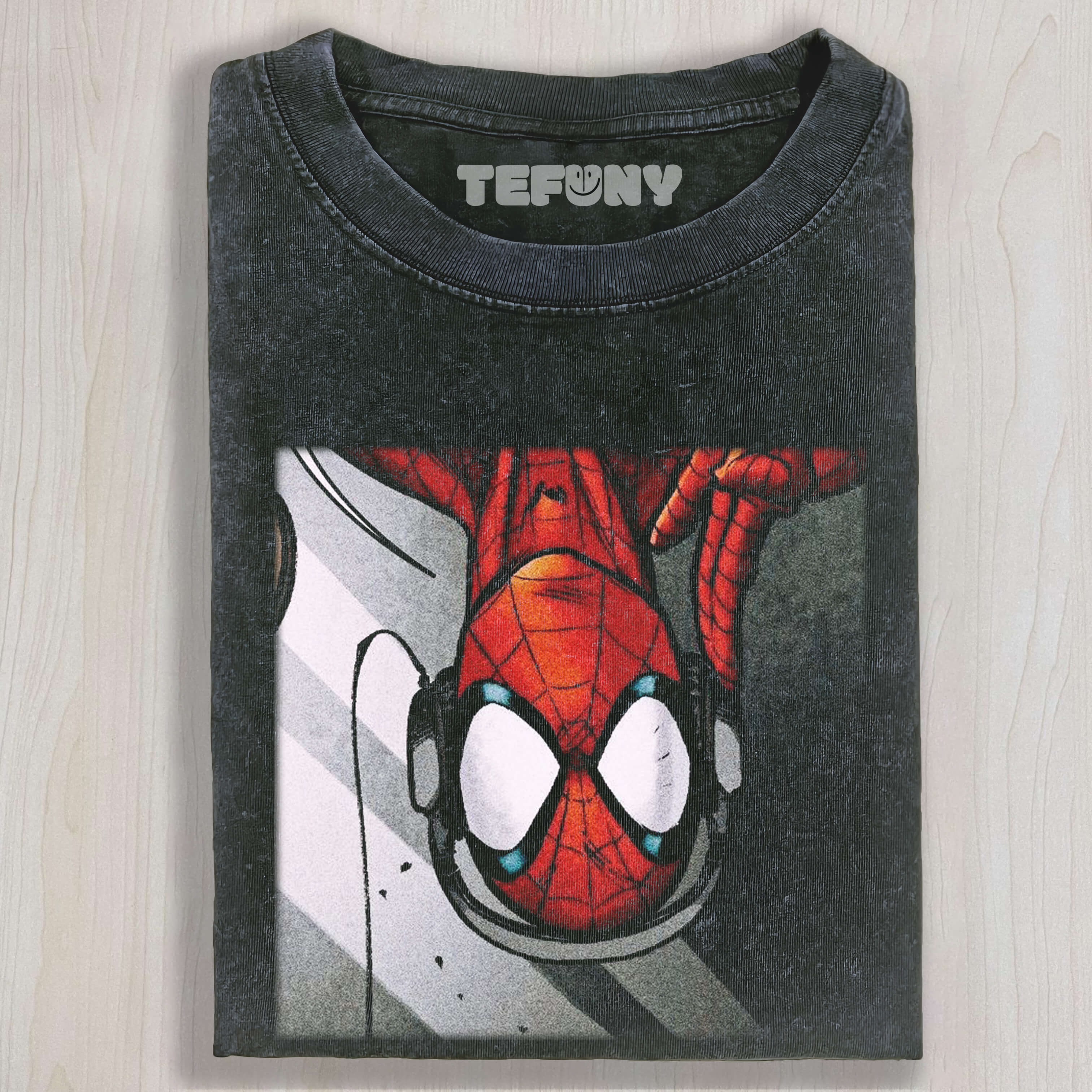 SPIDER-MAN UPSIDE DOWN TEE & SWEAT & HOOD