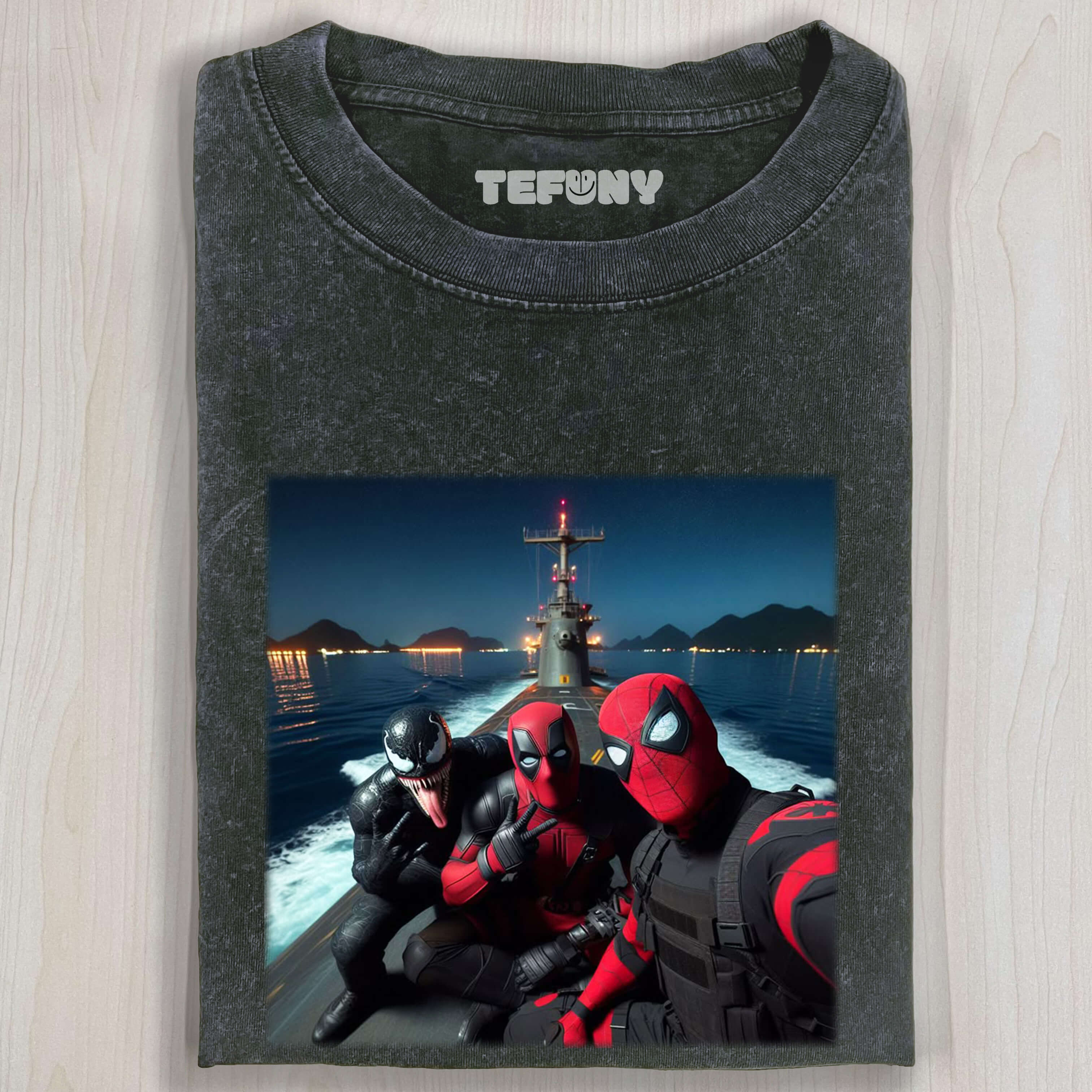 SPIDER-MAN VENOM DEADPOOL TEE