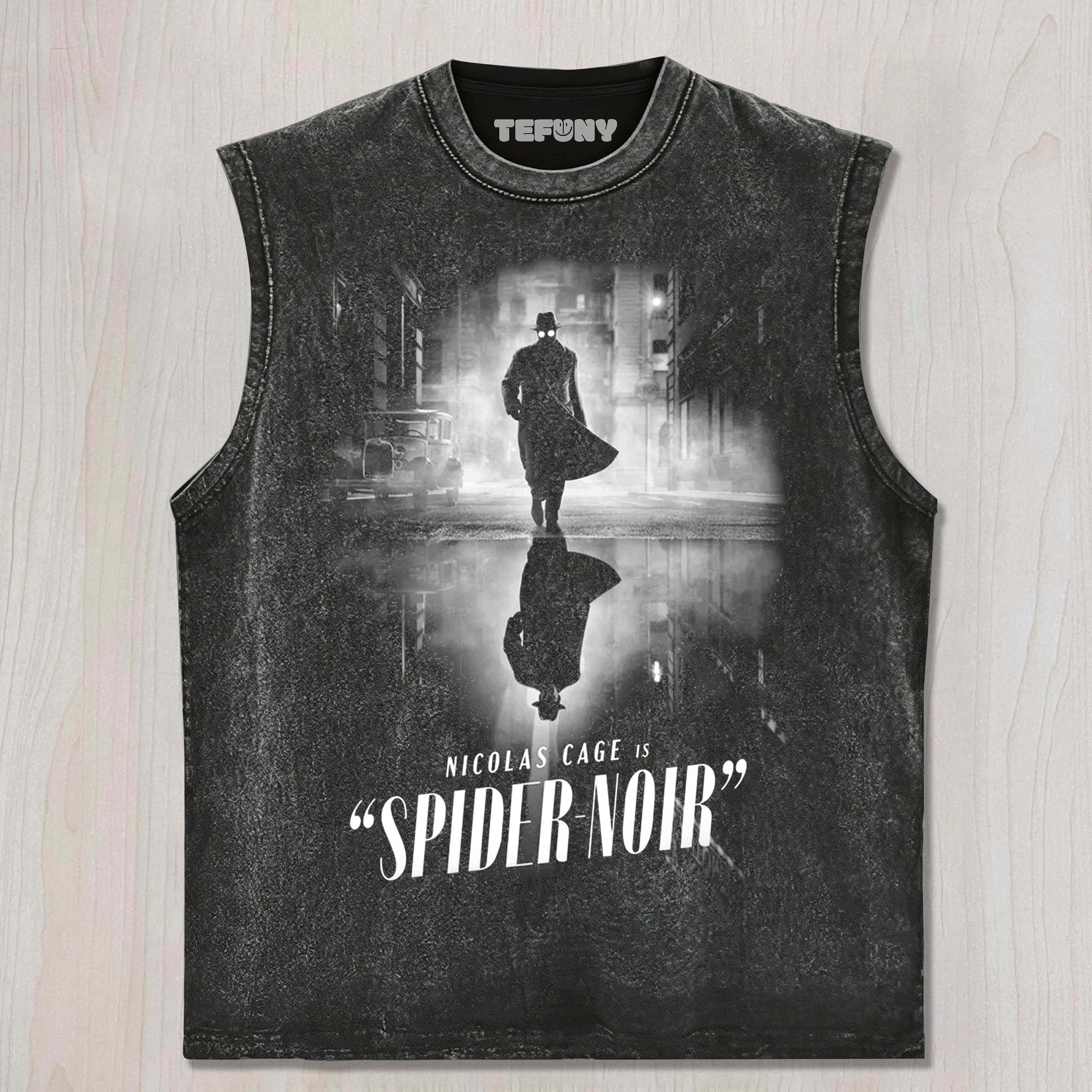 SPIDER-NOIR V16 UNISEX TEE, TANK TOP, LAYERED LS, SWEATSHIRT & HOODIE