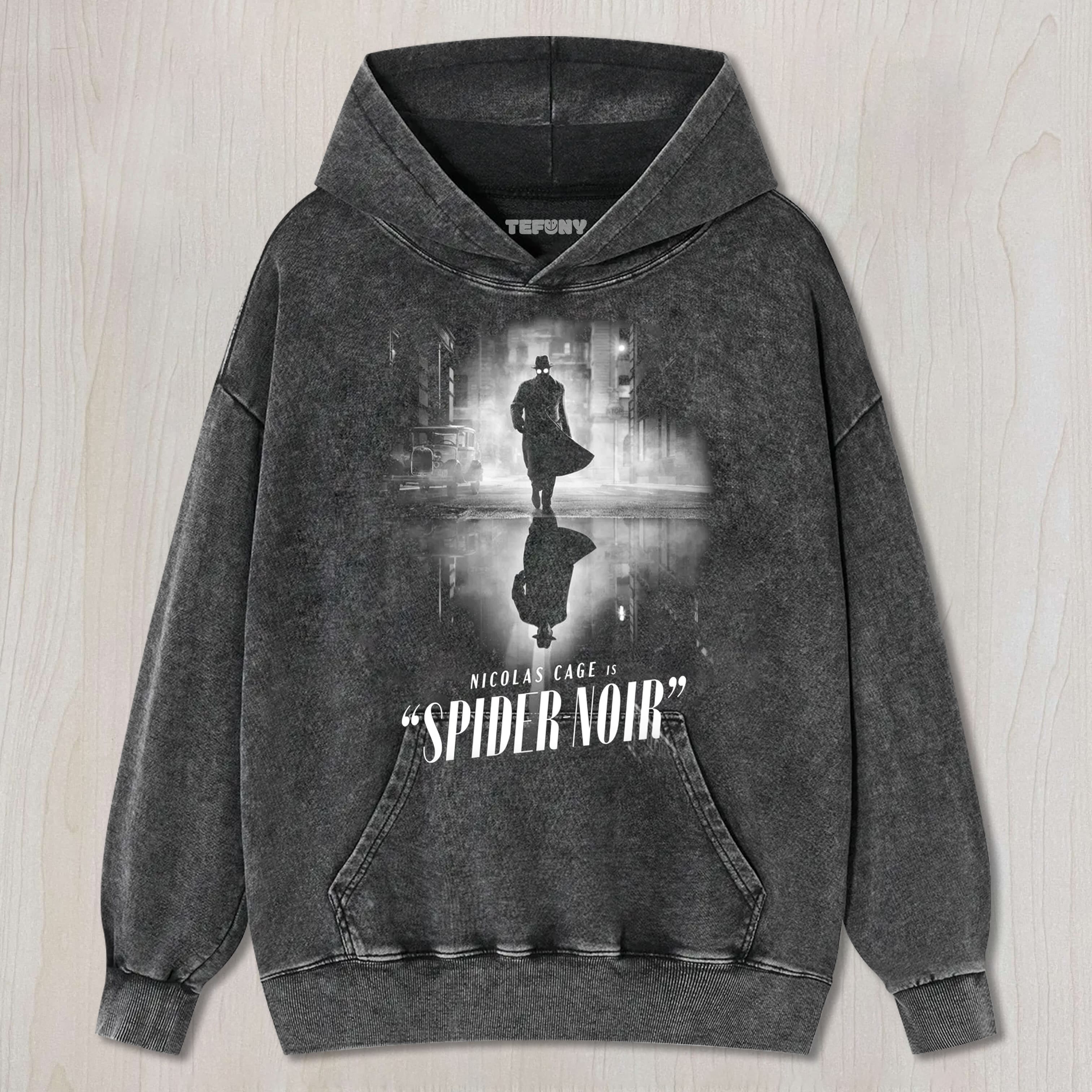 SPIDER-NOIR V16 UNISEX TEE, TANK TOP, LAYERED LS, SWEATSHIRT & HOODIE