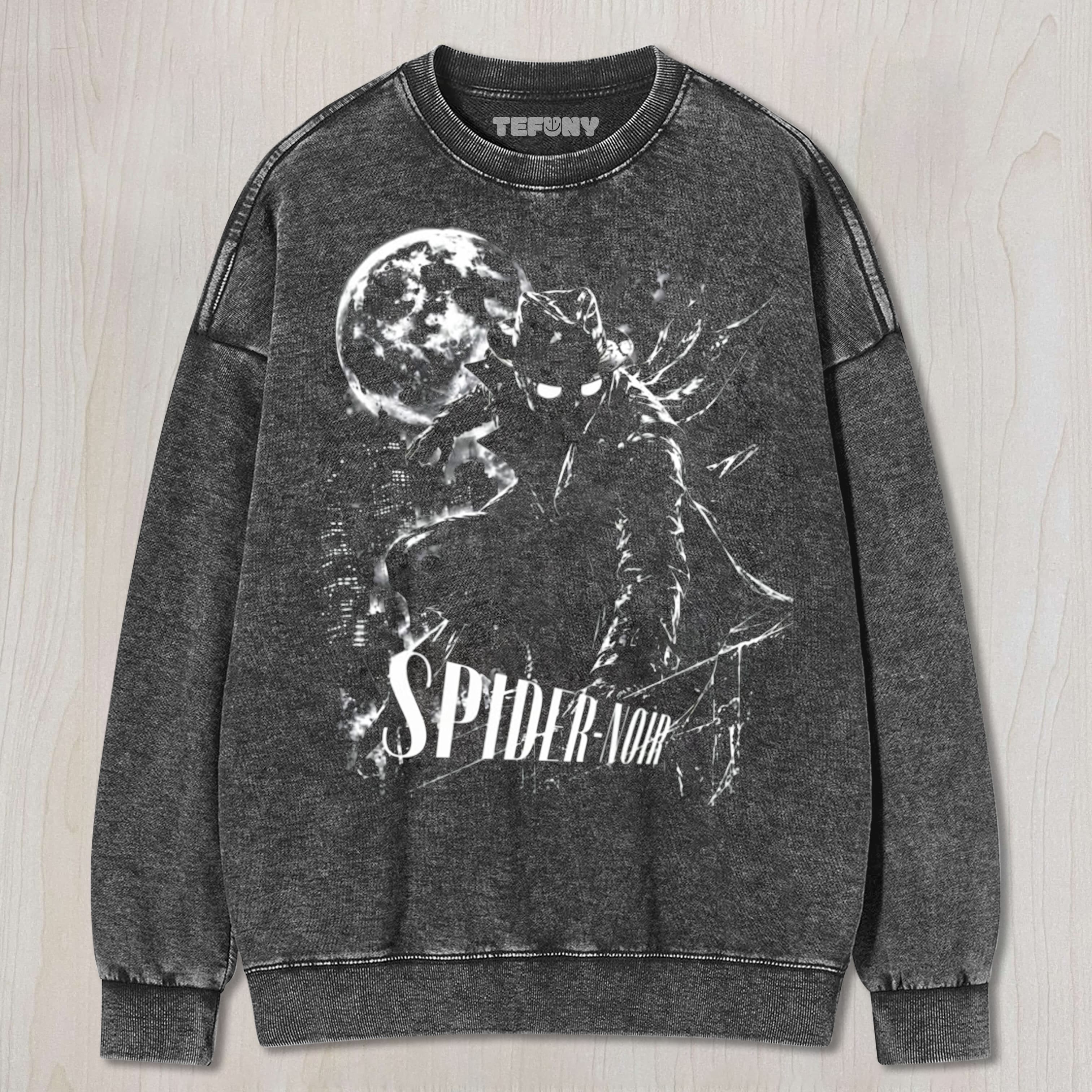 SPIDER-NOIR V18 UNISEX TEE, TANK TOP, LAYERED LS, SWEATSHIRT & HOODIE