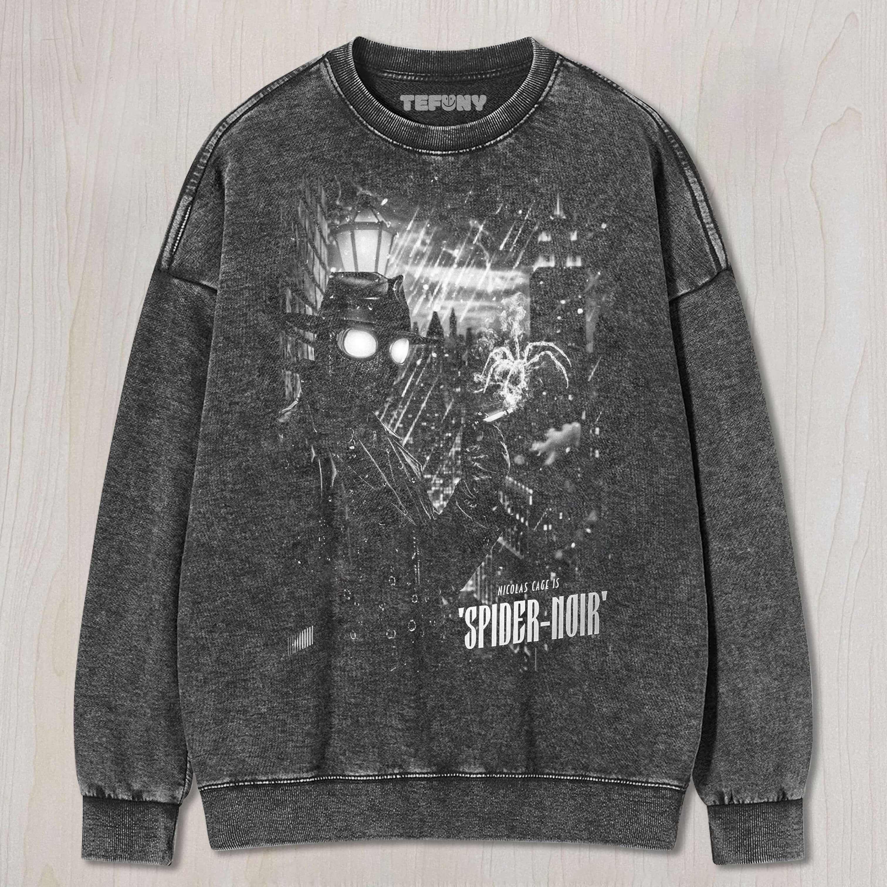 SPIDER-NOIR V2 UNISEX TEE, TANK TOP, LAYERED LS, SWEATSHIRT & HOODIE