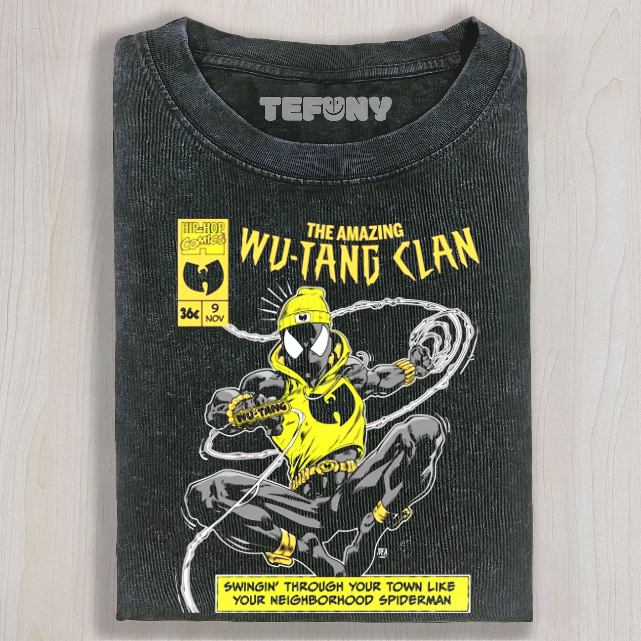 SPIDER-WU UNISEX TEE, TANK TOP, LAYERED LS, SWEATSHIRT & HOODIE