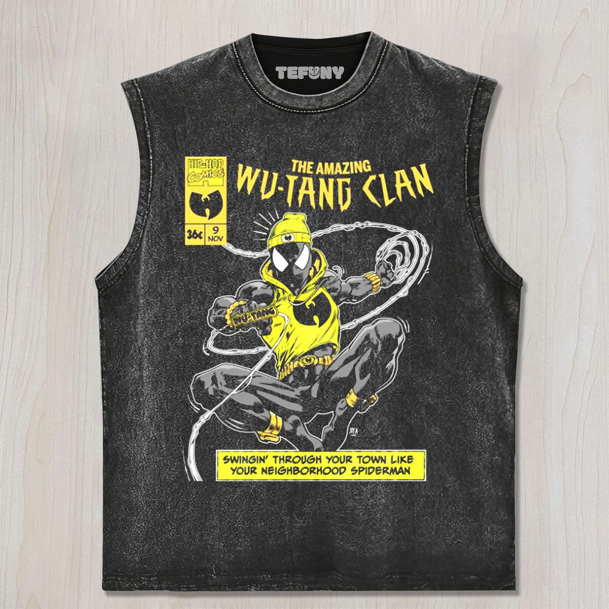SPIDER-WU UNISEX TEE, TANK TOP, LAYERED LS, SWEATSHIRT & HOODIE