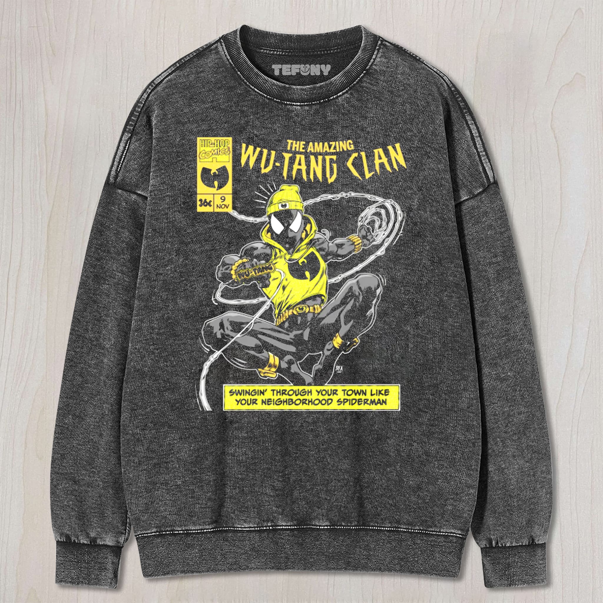 SPIDER-WU UNISEX TEE, TANK TOP, LAYERED LS, SWEATSHIRT & HOODIE