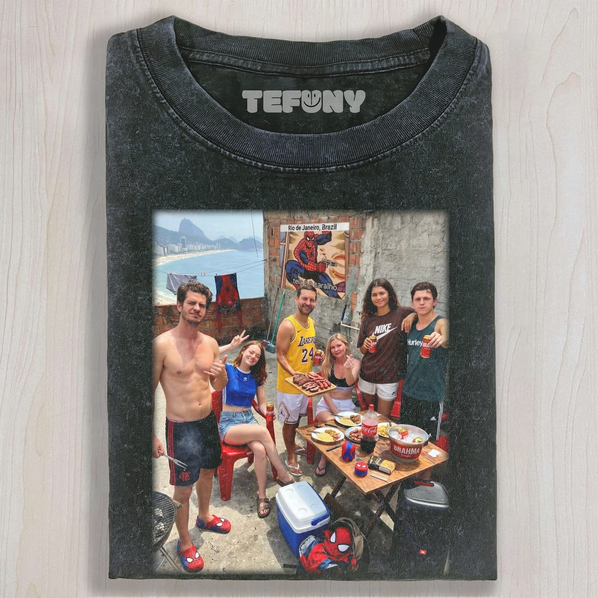 SPIDER GROUP PHOTO UNISEX TEE, TANK TOP, LAYERED LS, SWEATSHIRT & HOODIE