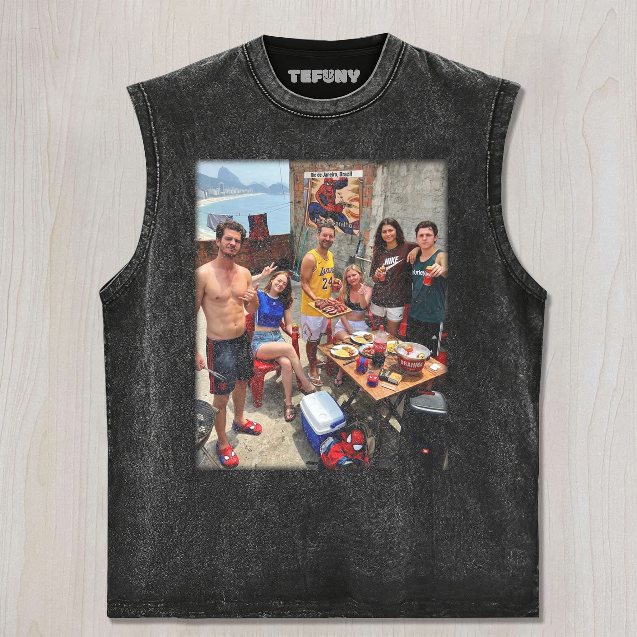 SPIDER GROUP PHOTO UNISEX TEE, TANK TOP, LAYERED LS, SWEATSHIRT & HOODIE