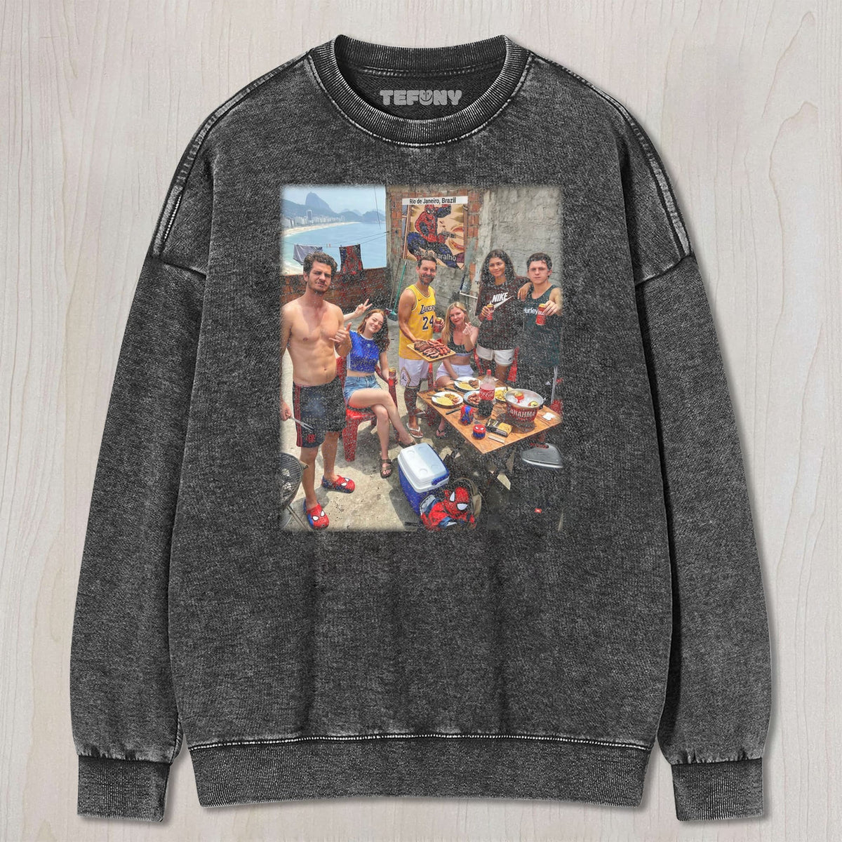 SPIDER GROUP PHOTO UNISEX TEE, TANK TOP, LAYERED LS, SWEATSHIRT & HOODIE