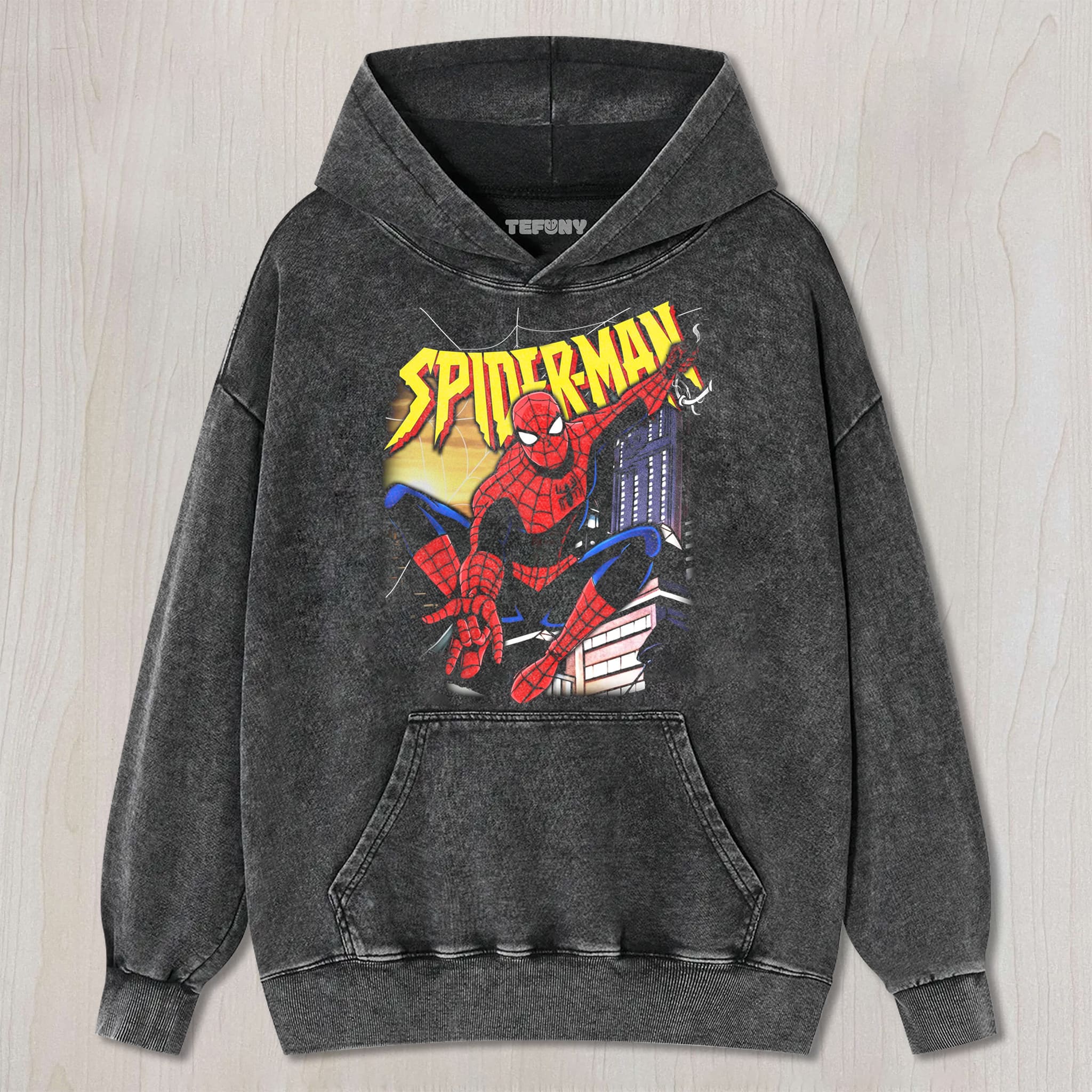 SPIDERMAN THE ANIMATED SERIES UNISEX TEE, TANK TOP, LAYERED LS, SWEATSHIRT & HOODIE