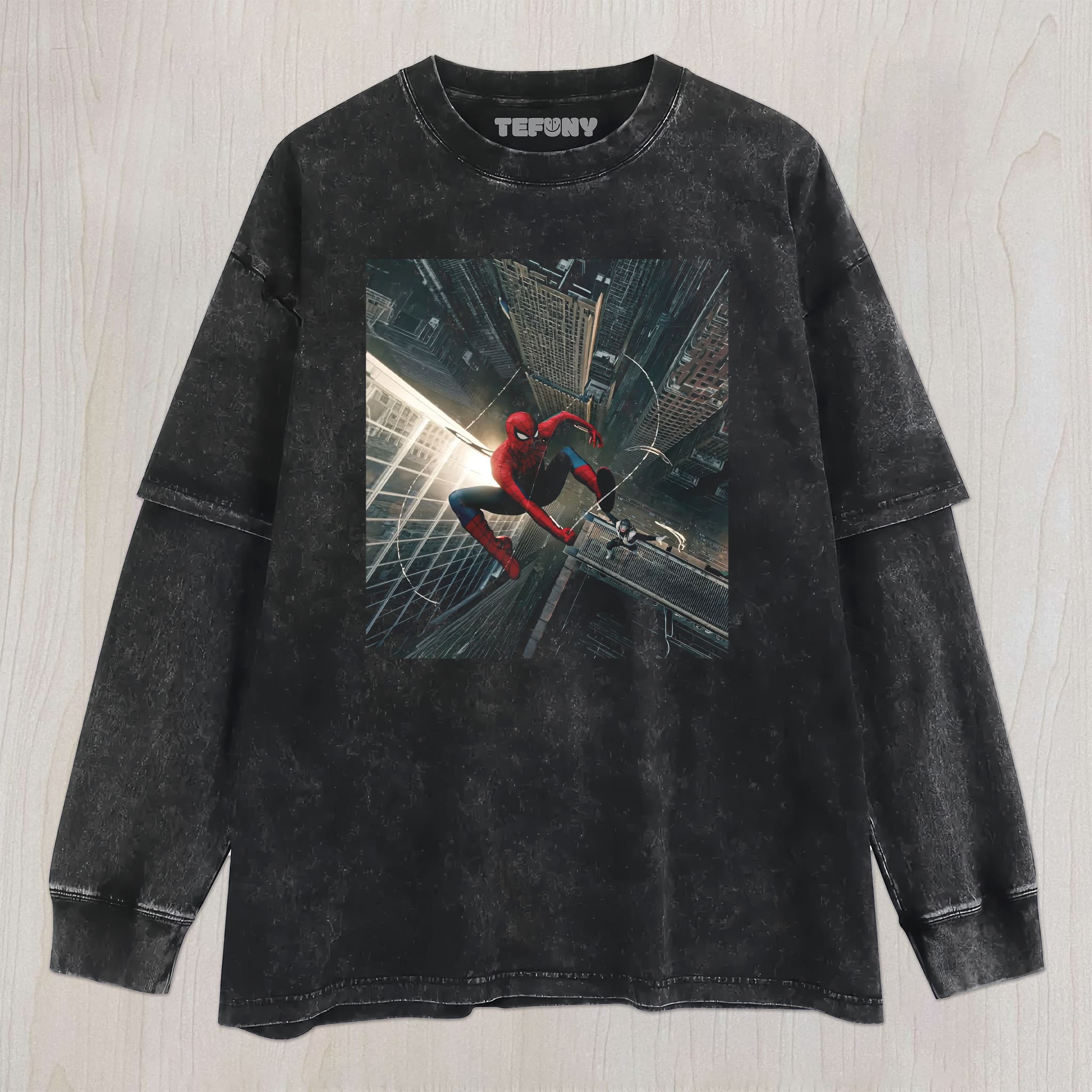 SPIDERMAN V8 UNISEX TEE, TANK TOP, LAYERED LS, SWEATSHIRT & HOODIE