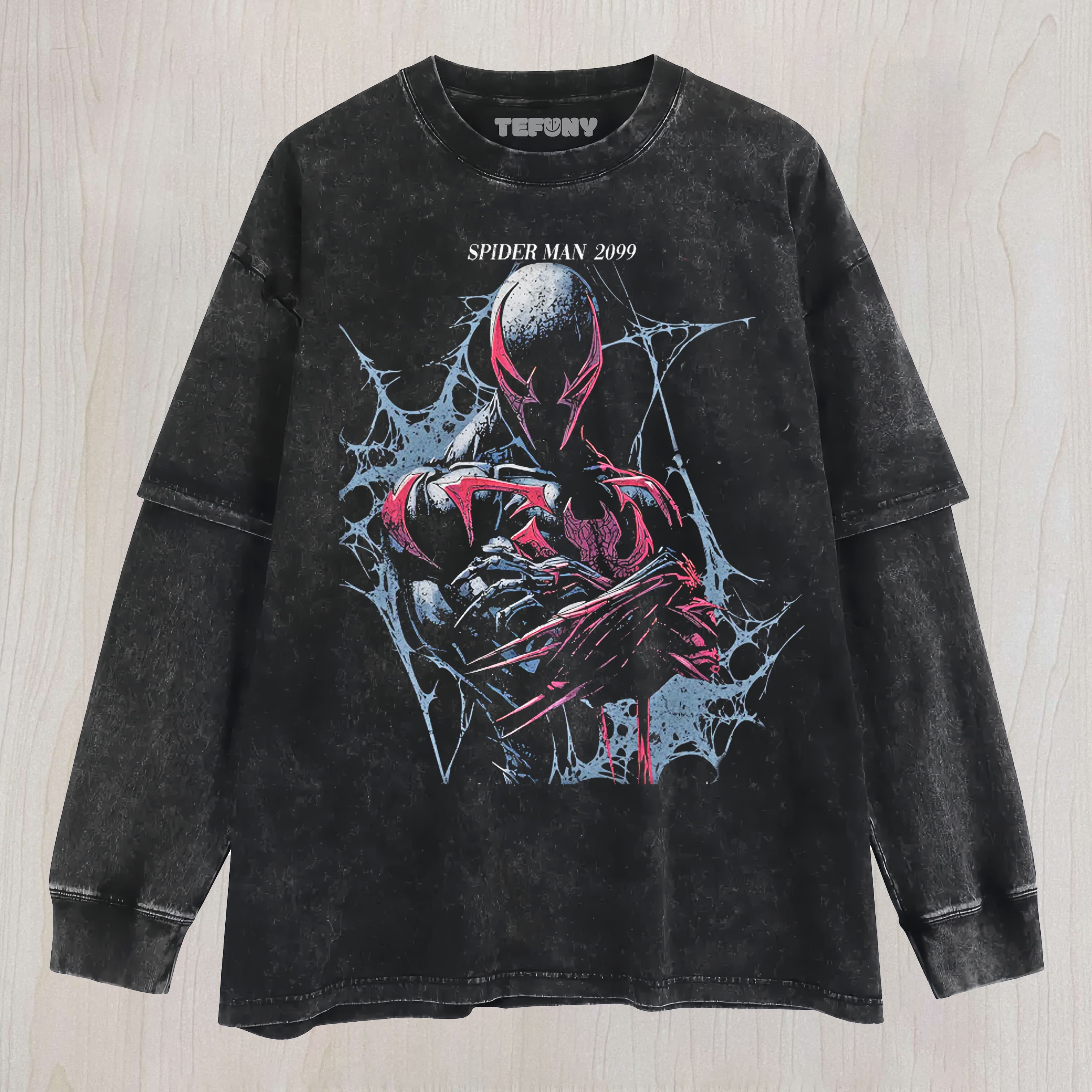 SPIDERMAN 2099 LAYERED LONG SLEEVE
