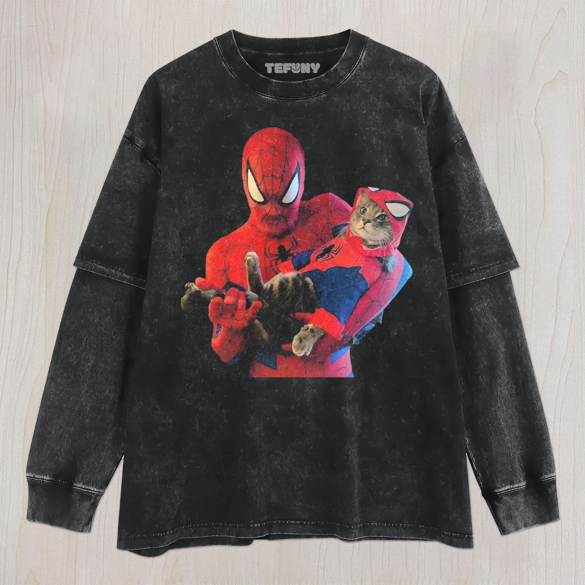 SPIDER SHADOW HERO GRAPHIC V3 UNISEX TEE, TANK TOP, LAYERED LS, SWEATSHIRT & HOODIE