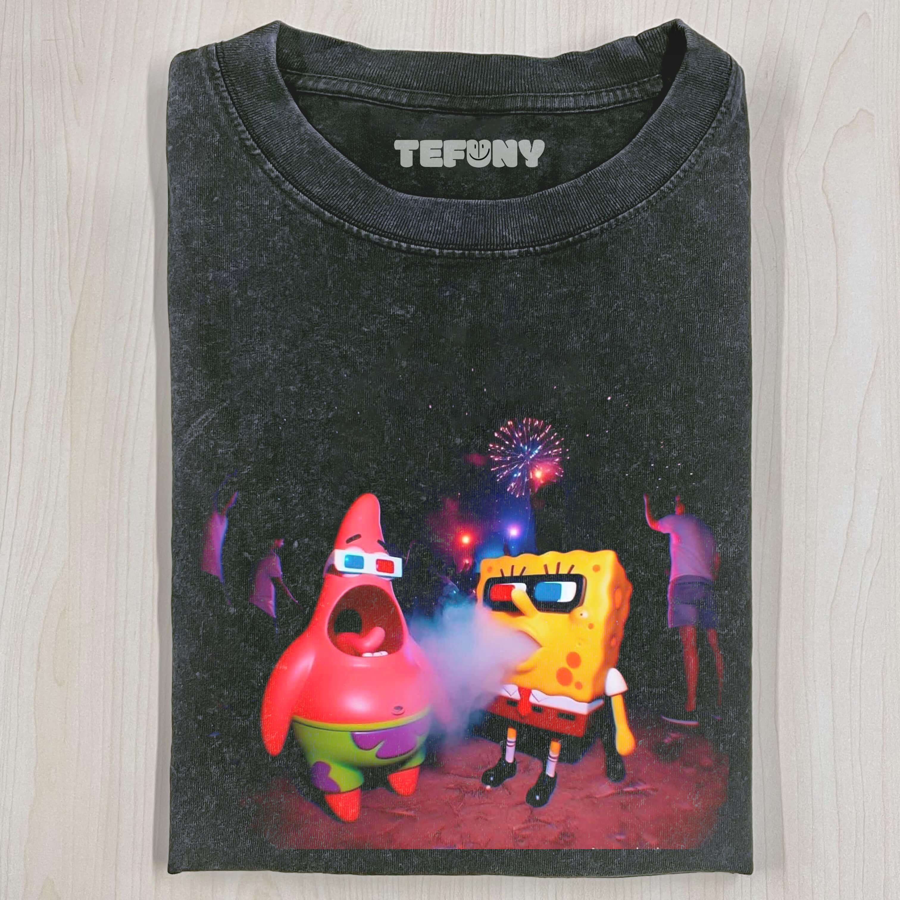 SPONGEBOB SQUAREPANTS AND PATRICK STAR T-SHIRT