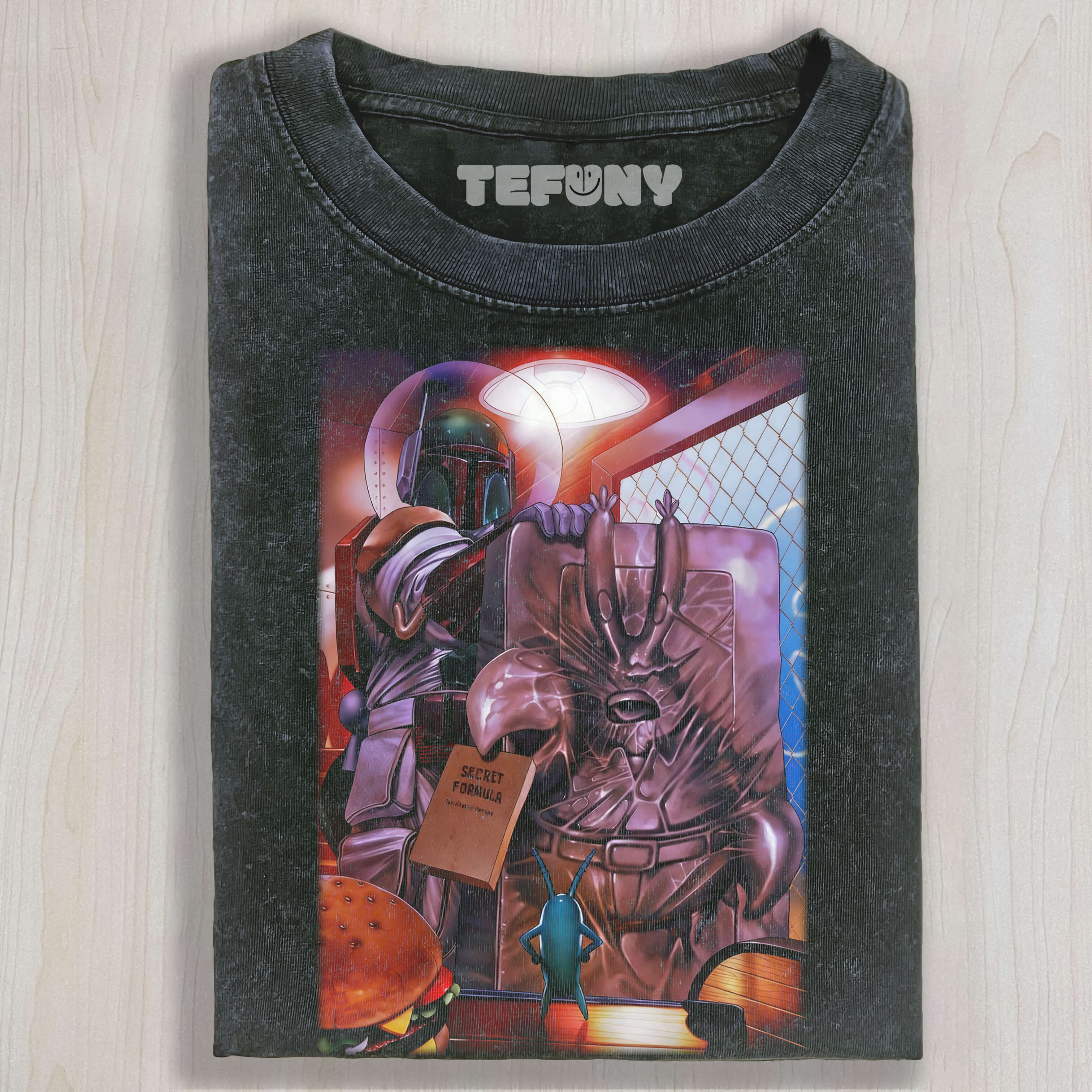 SPONGEBOB SQUAREPANTS STAR WARS T-SHIRT